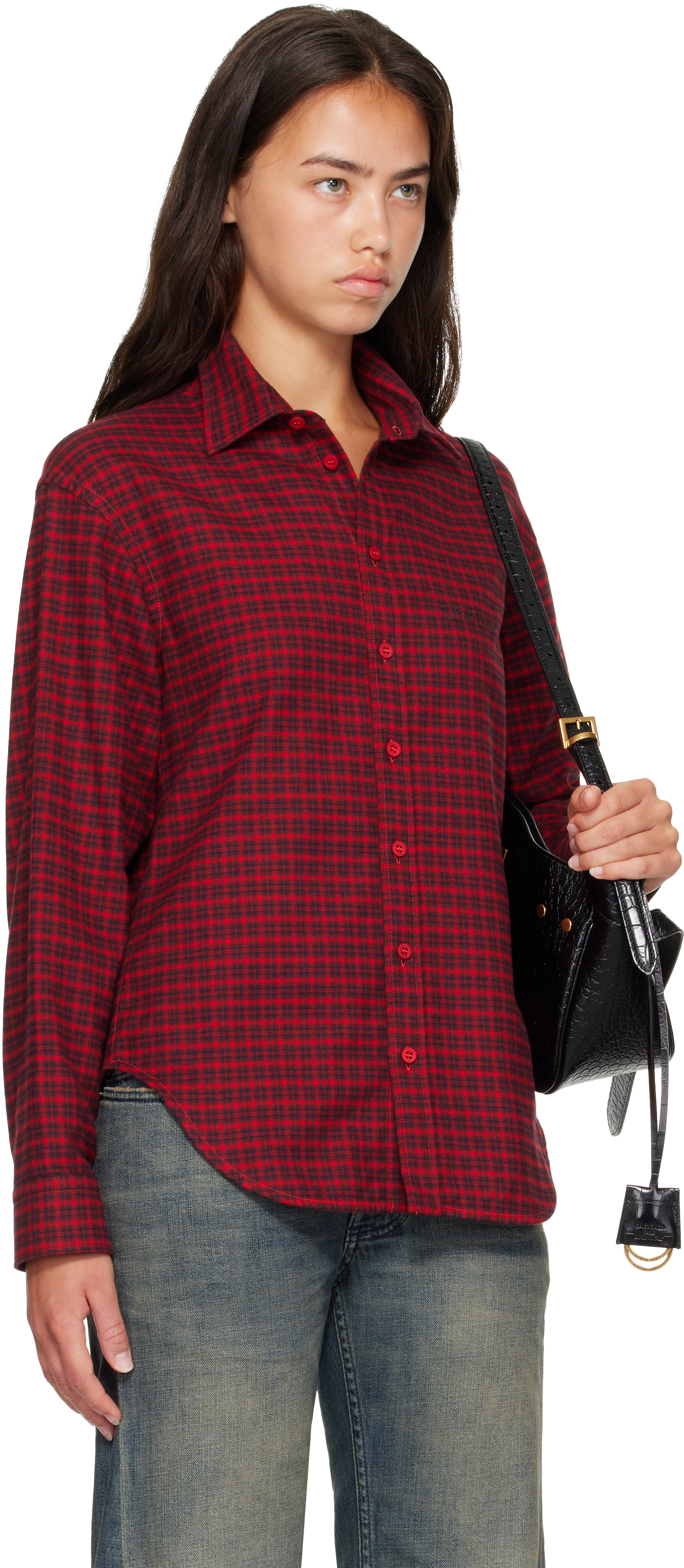 Balenciaga - Chemise rouge