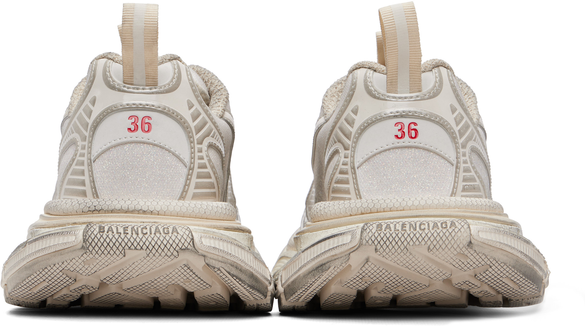 Balenciaga - Baskets 3XL blanches