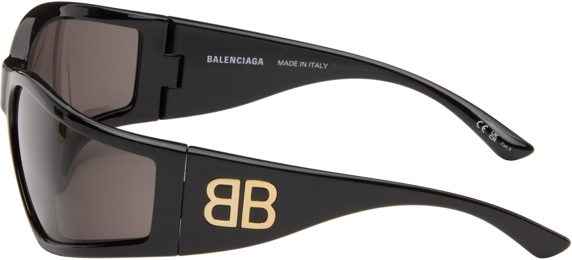 BALENCIAGA ブラック サングラス Balenciaga: Black Sunset D-Frame Sunglasses | SSENSE