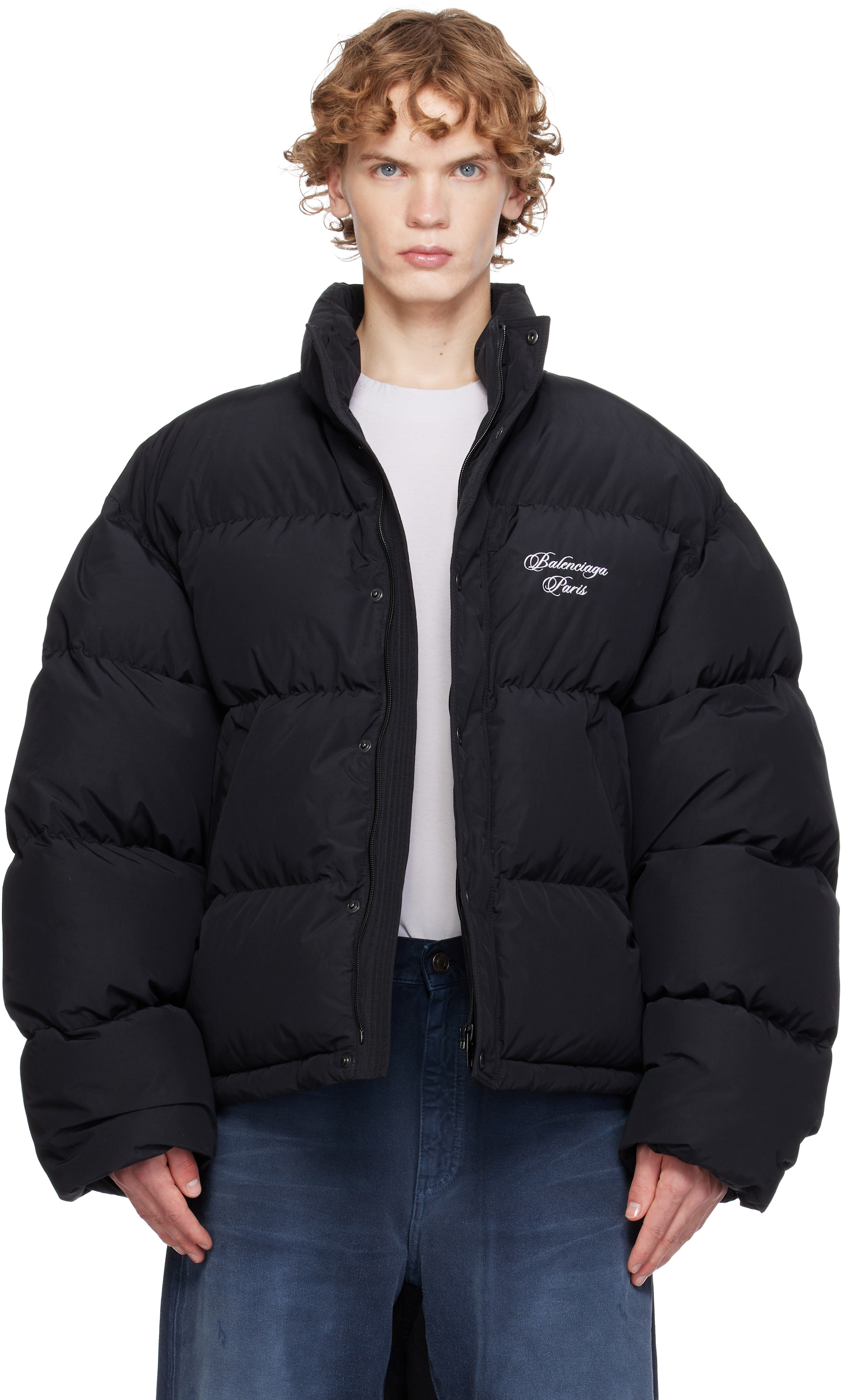 Balenciaga - 黑色羽绒夹克