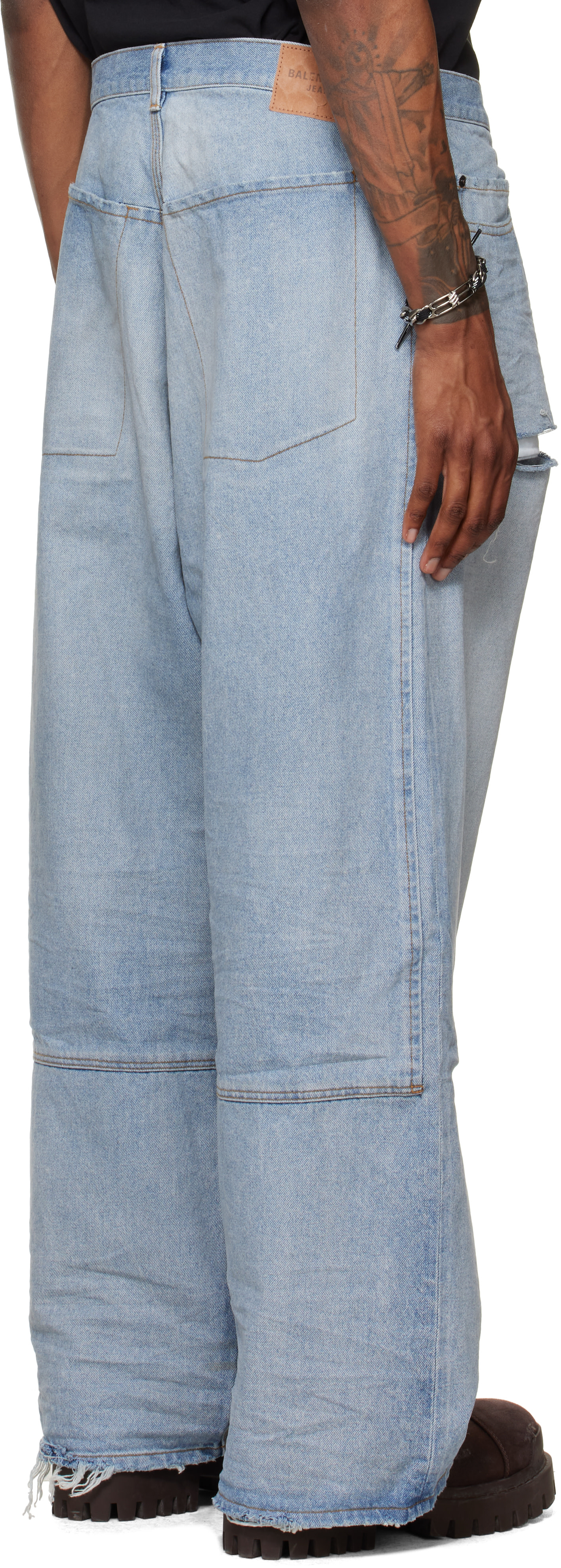 Balenciaga - Jean ample bleu