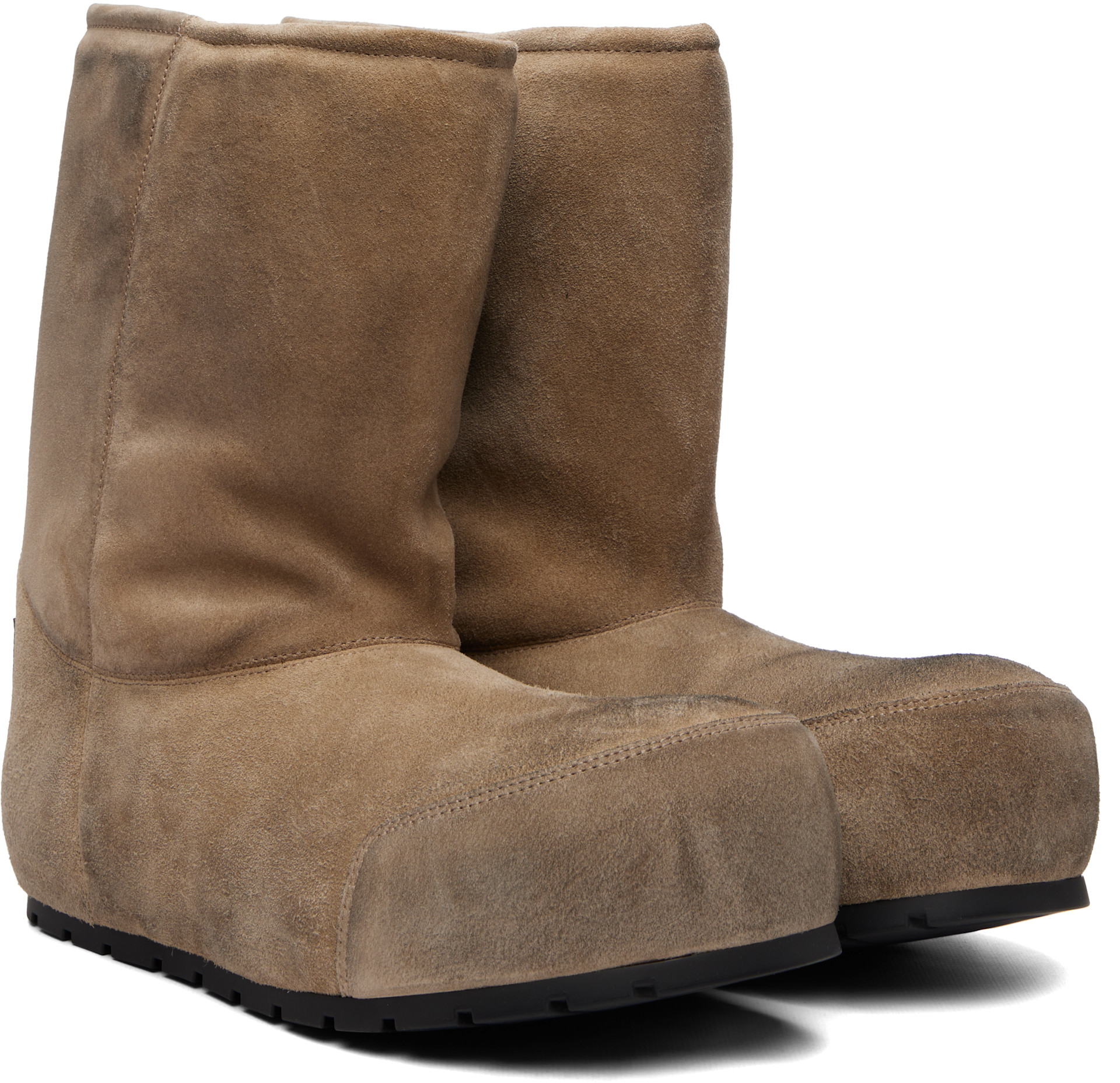 Balenciaga - Bottes Dumbo beiges