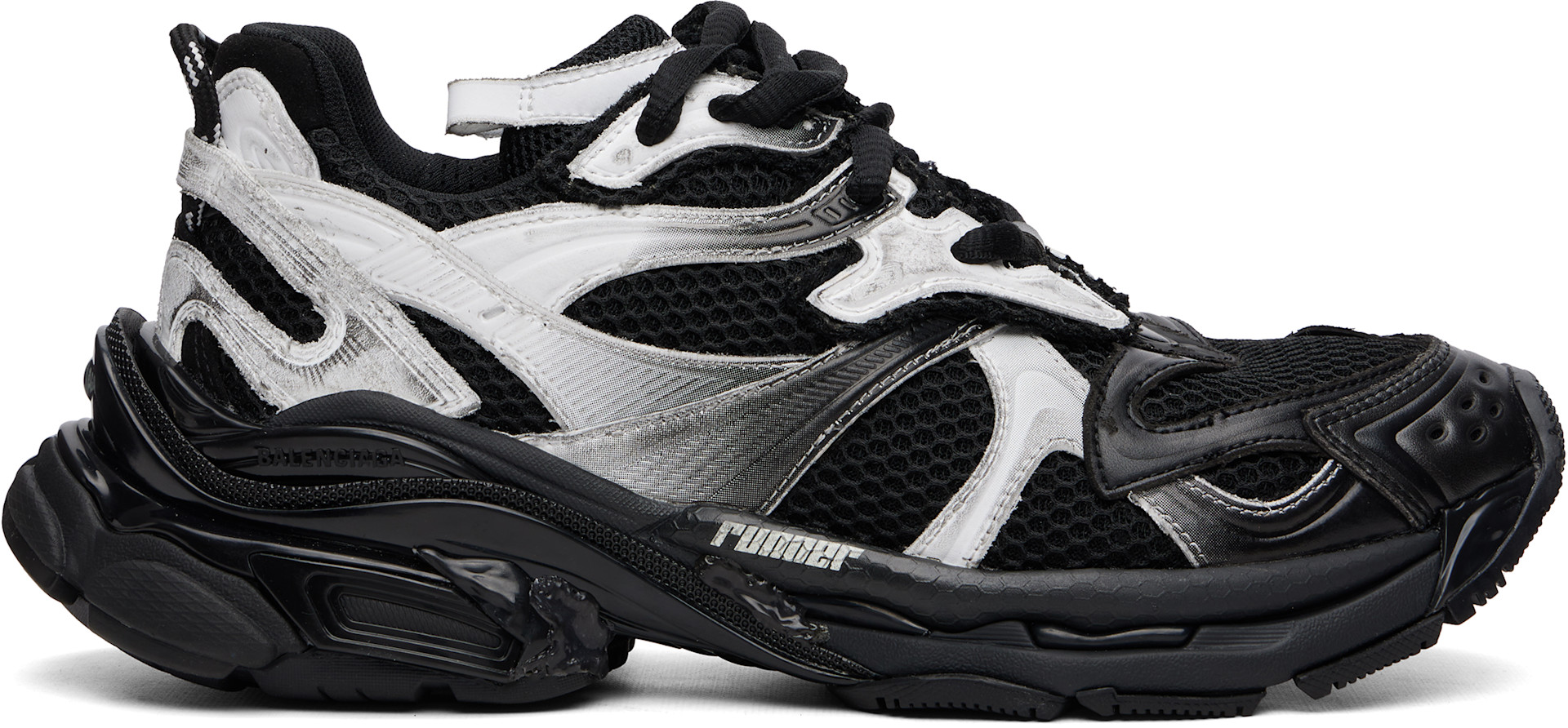Balenciaga - ブラック Runner 2 スニーカー