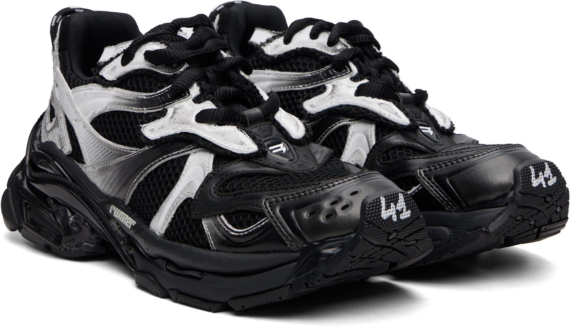 Balenciaga - ブラック Runner 2 スニーカー
