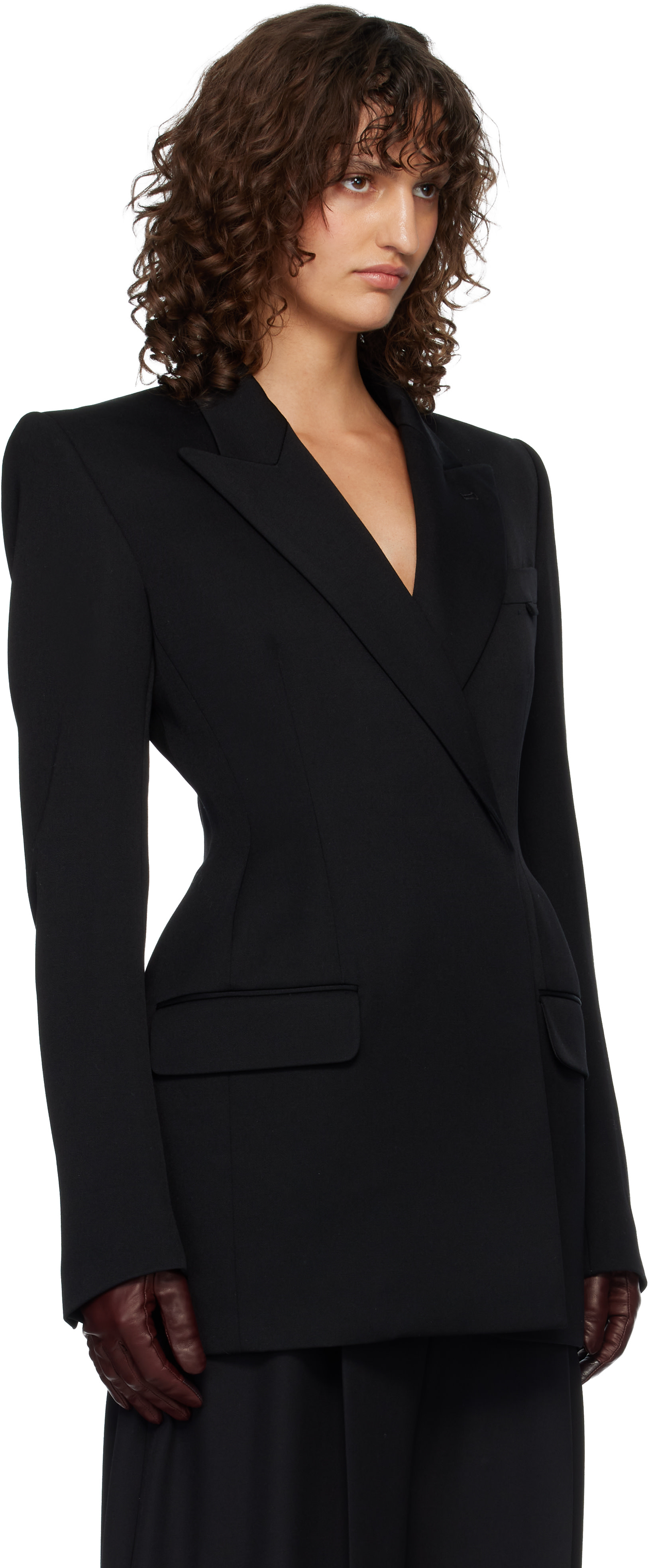 Mugler - Veston cintré noir