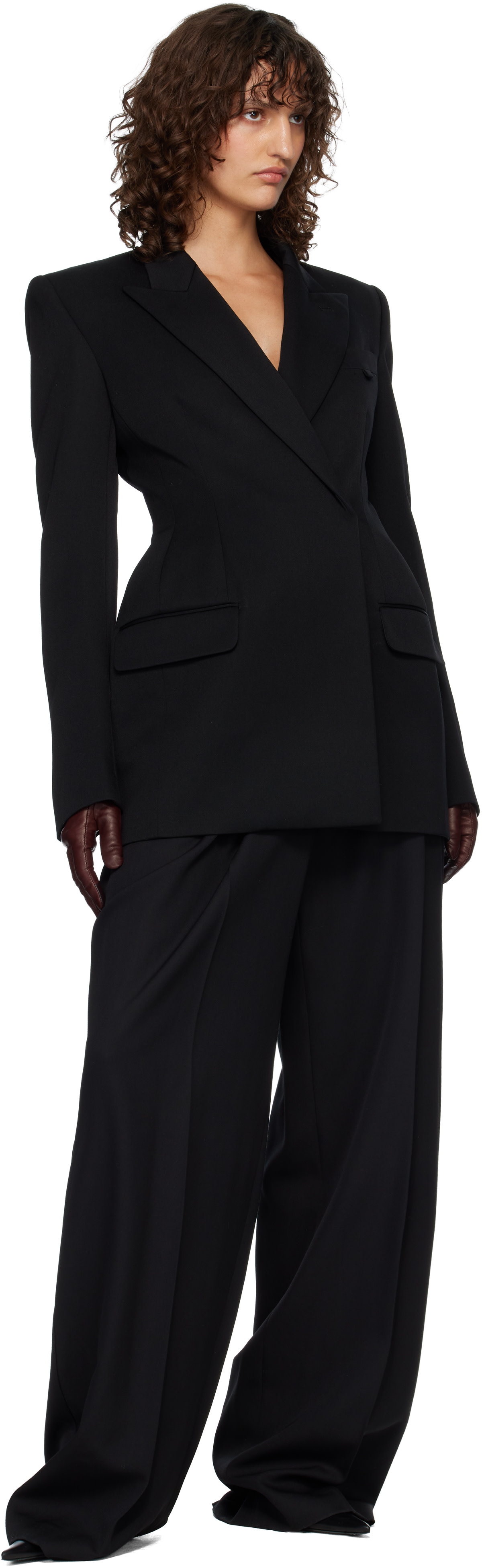 Mugler - Veston cintré noir