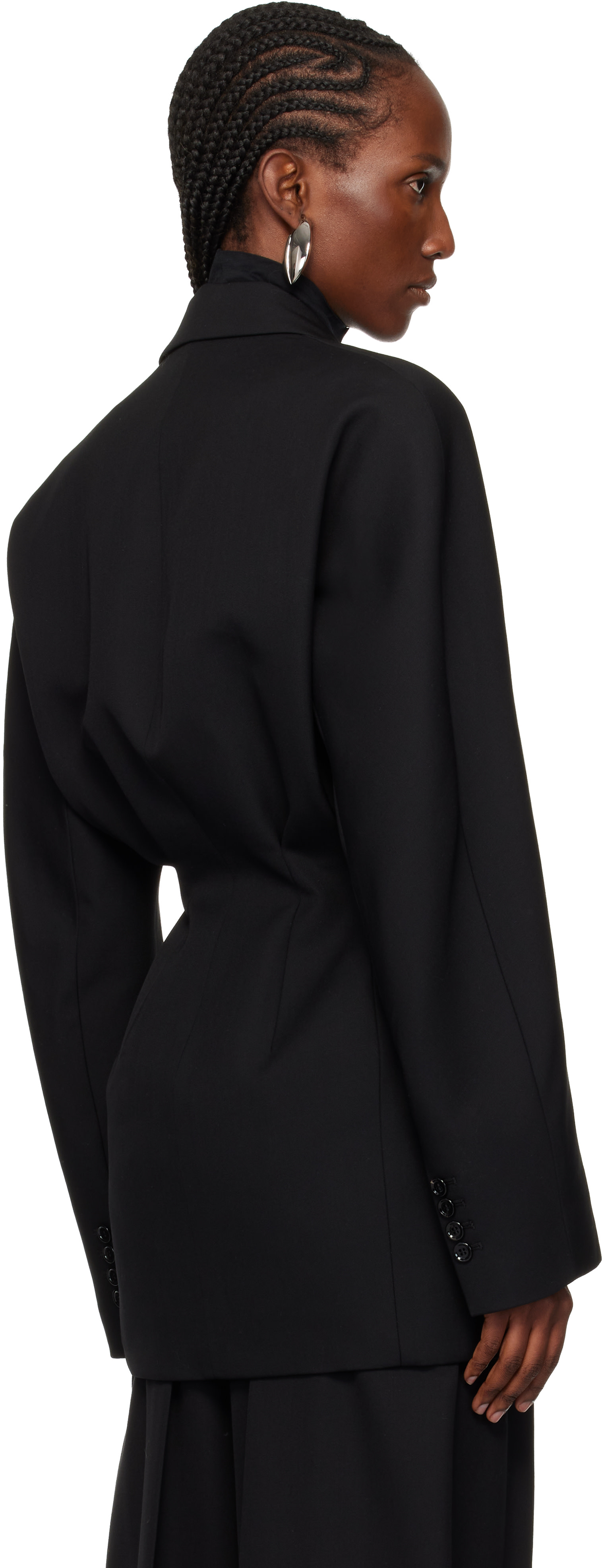Mugler - Veston cintré noir