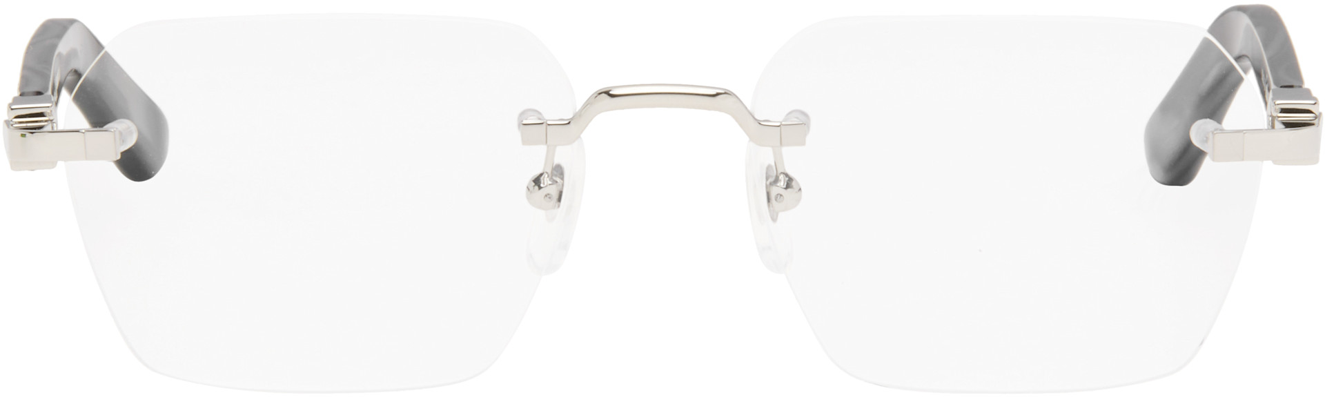 Cartier - Lunettes de vue Core Range argentées