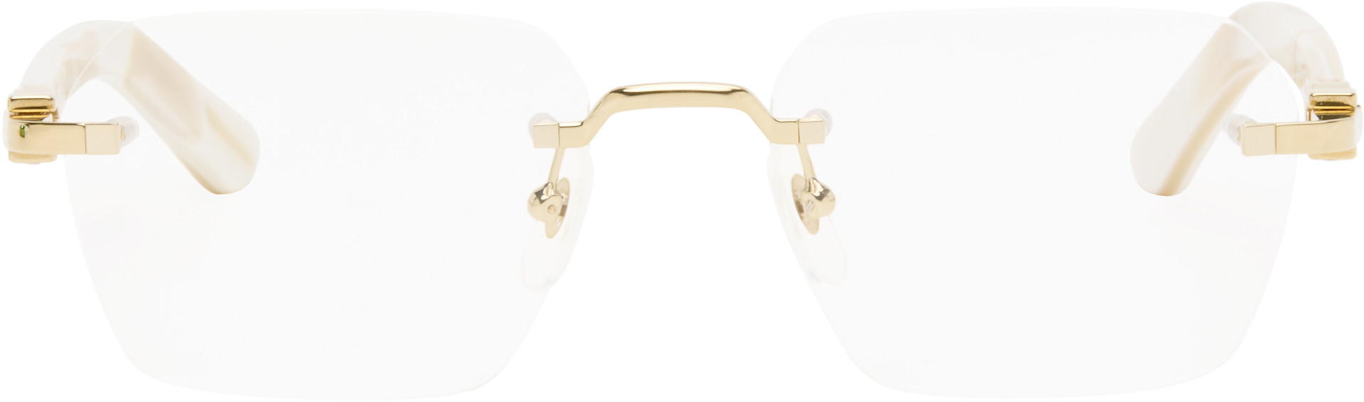 Cartier - ゴールド Core Range Optical Frame メガネ