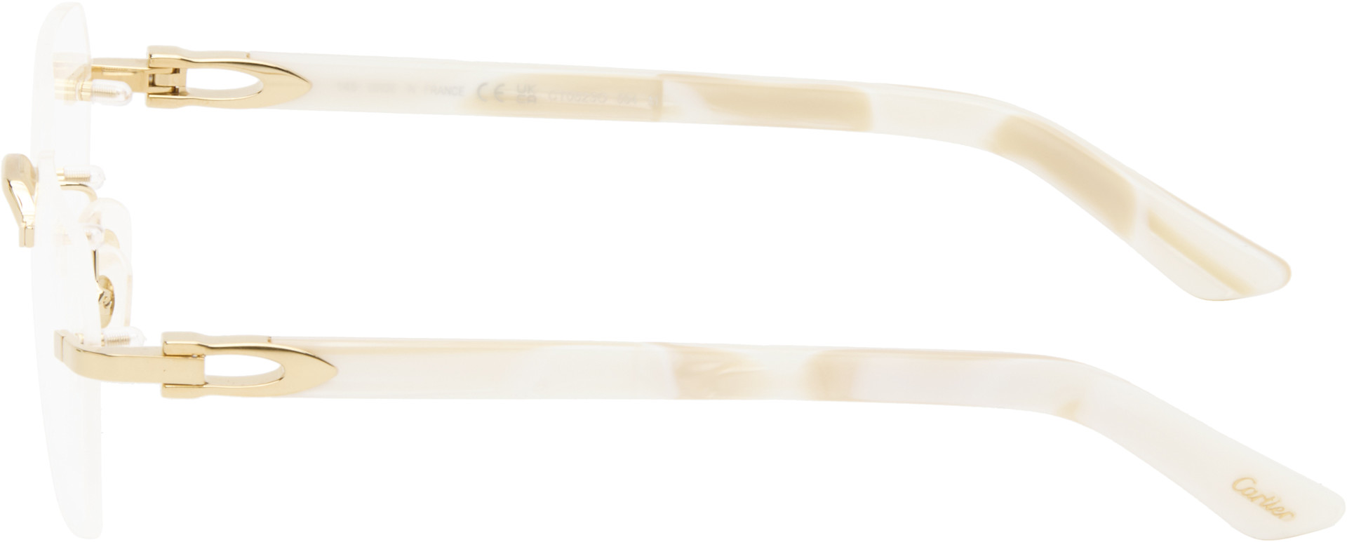 Cartier - ゴールド Core Range Optical Frame メガネ