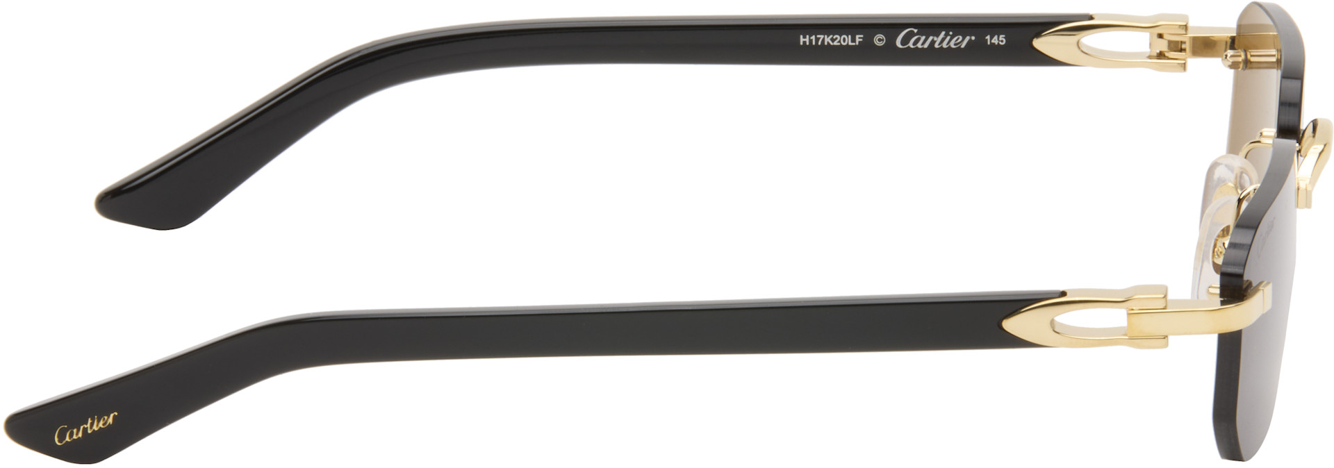 Cartier - Lunettes de soleil Core Range dorées