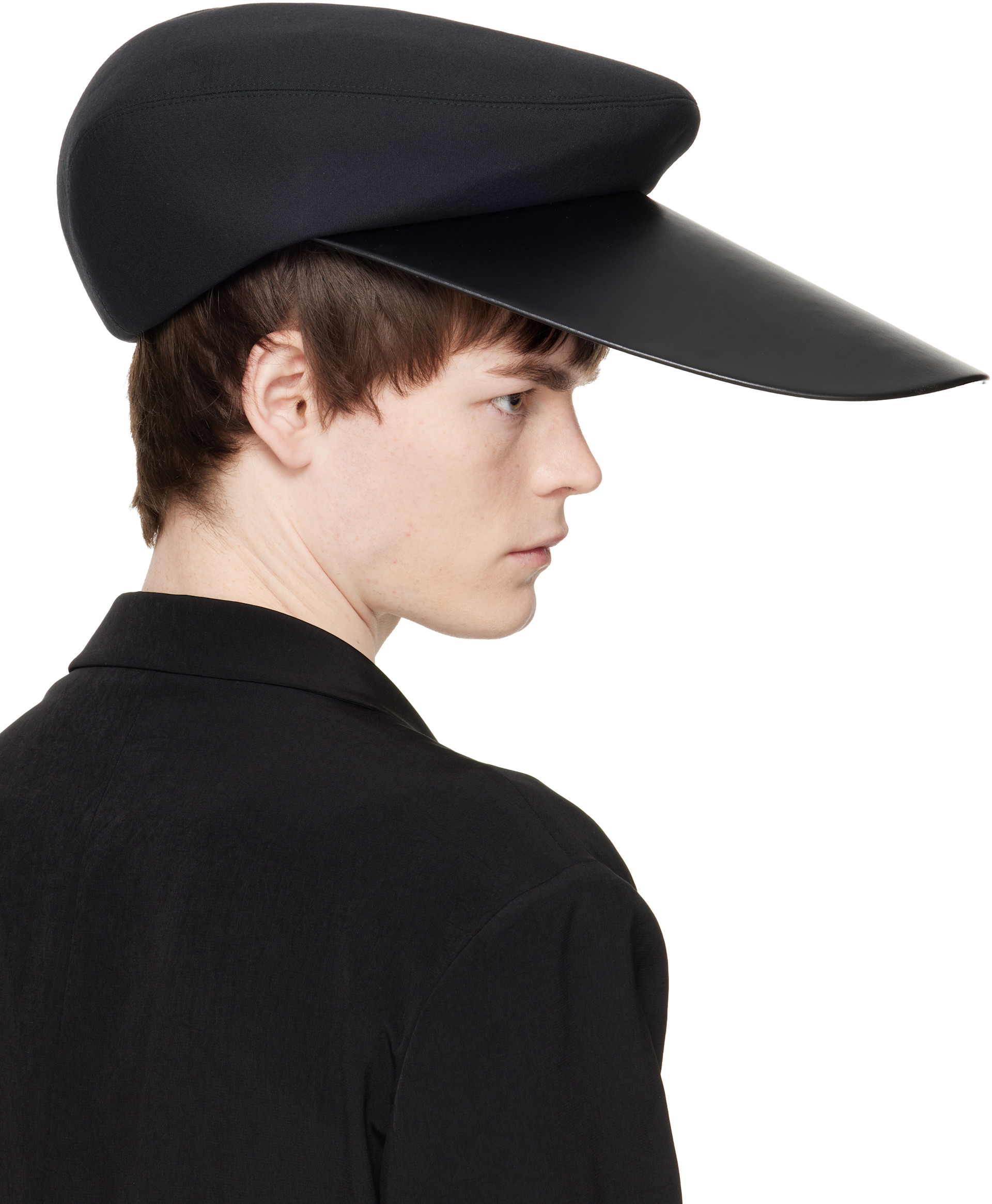 Comme des Garçons Homme Plus: Black Hizume Edition Faux-Leather