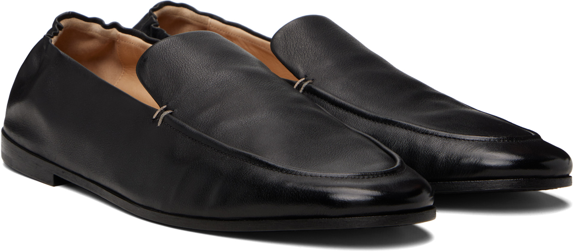 Distesa Marsèll: Black Distesa Loafers | SSENSE Australia