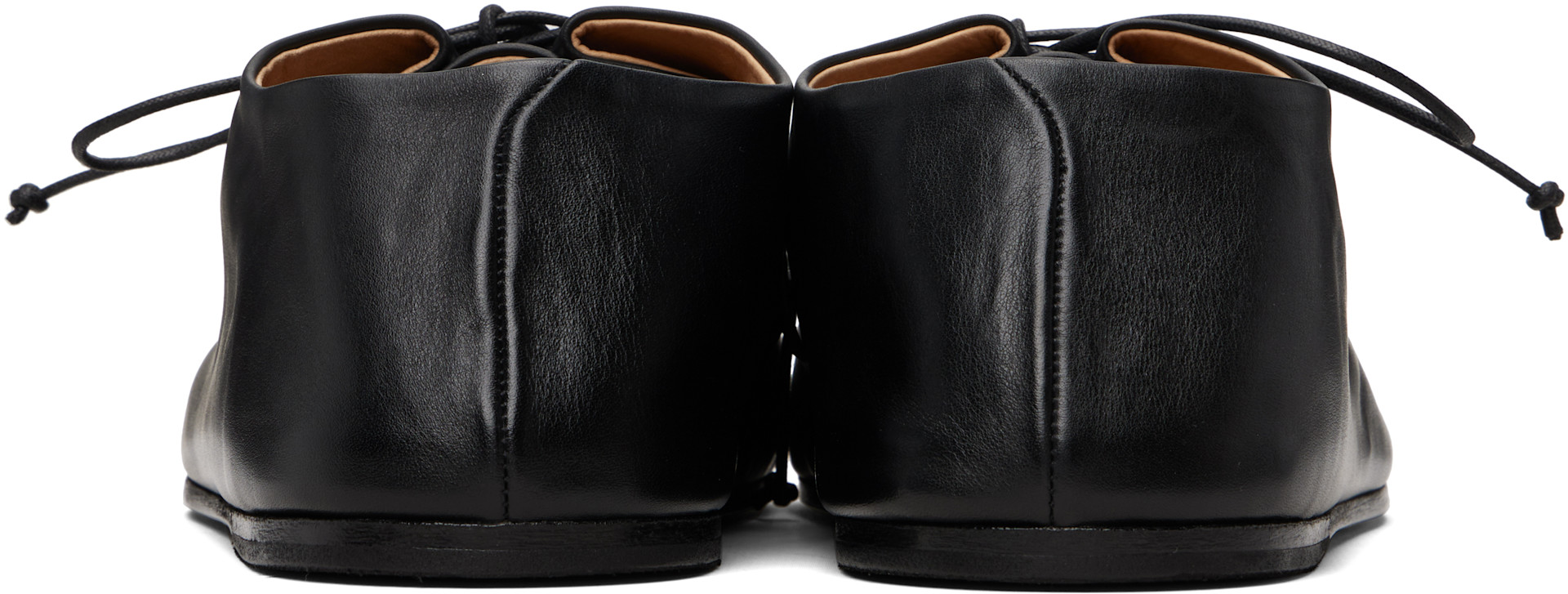 Marsèll - Black Steccoblocco Leather Derbys