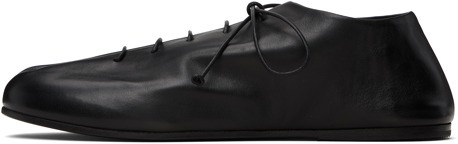 Marsèll - Black Steccoblocco Leather Derbys