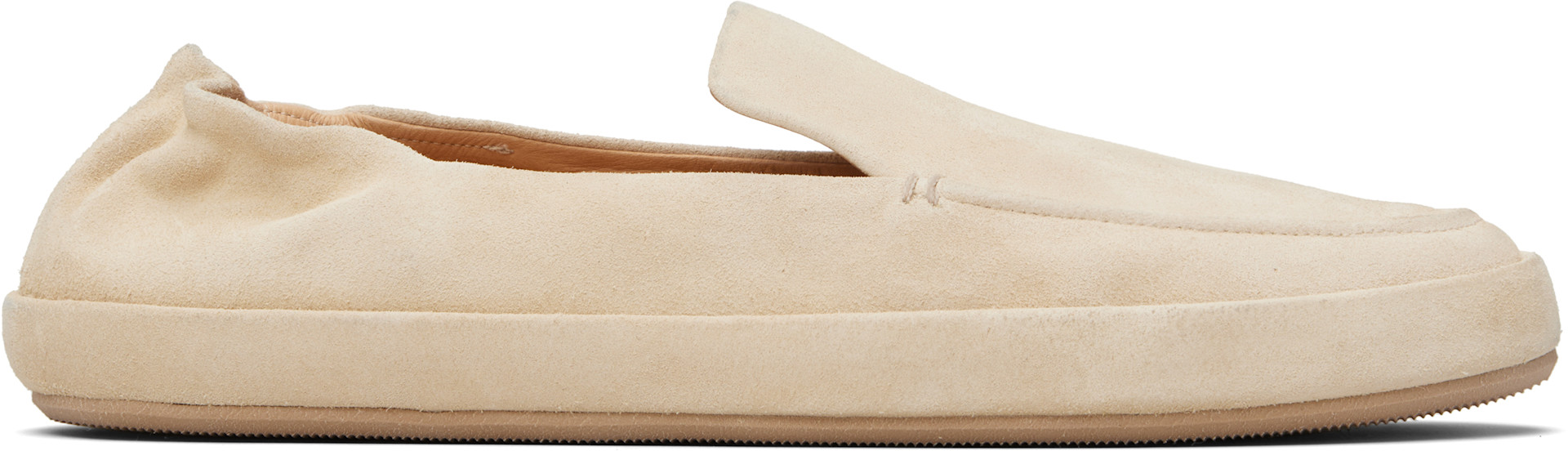 Marsèll - Beige Scatopelle Suede Loafers
