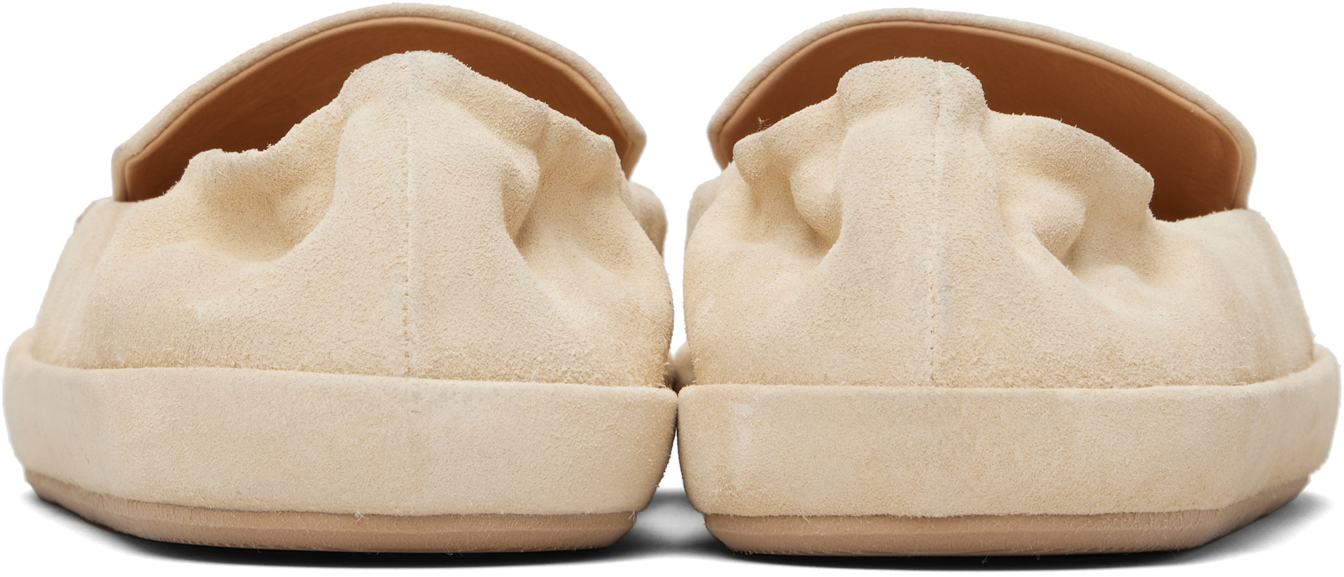 Marsèll - Beige Scatopelle Suede Loafers