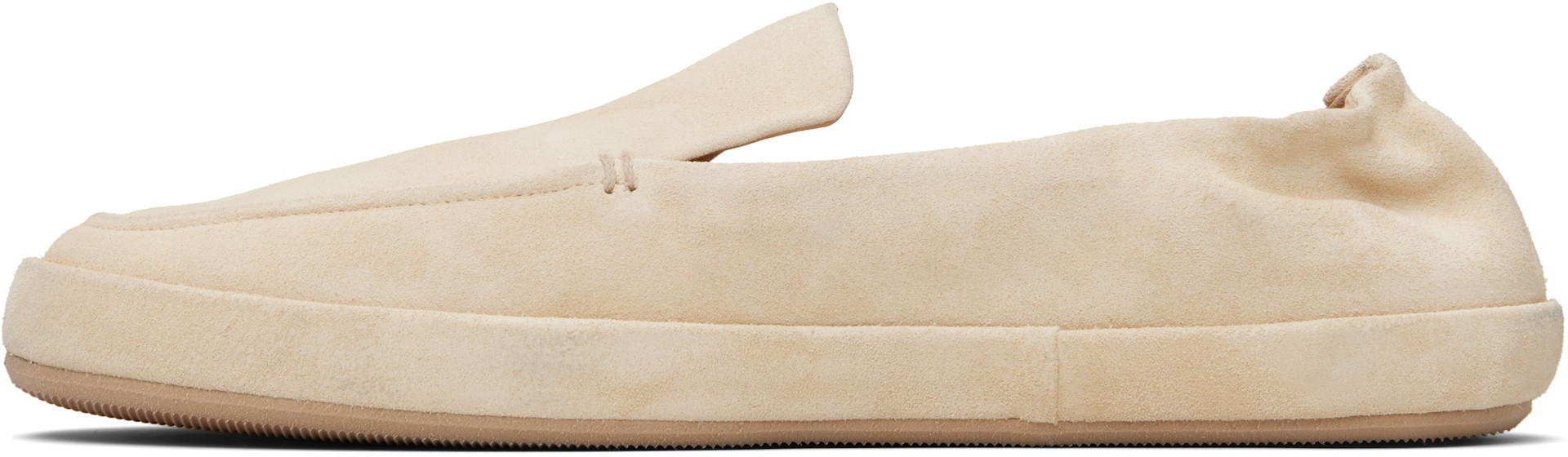 Marsèll - Beige Scatopelle Suede Loafers