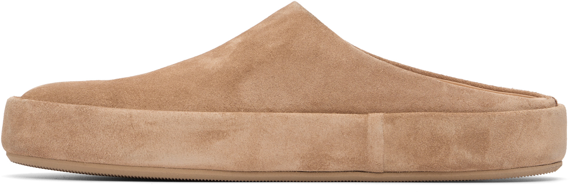 Marsèll: Beige Cassapelle Mule Loafers | SSENSE
