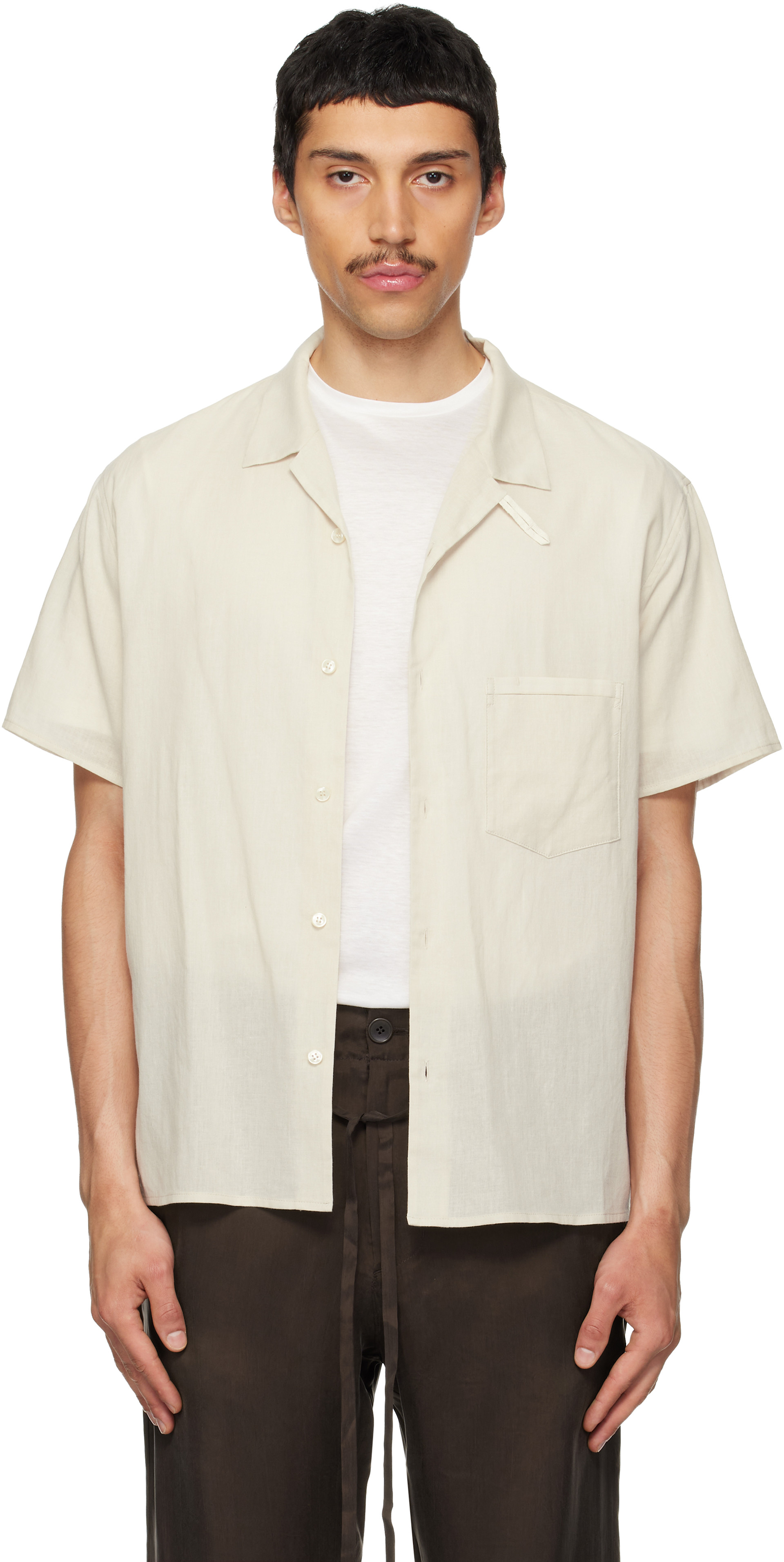 POST ARCHIVE FACTION (PAF): Off-White Vacation Archive Shirt | SSENSE