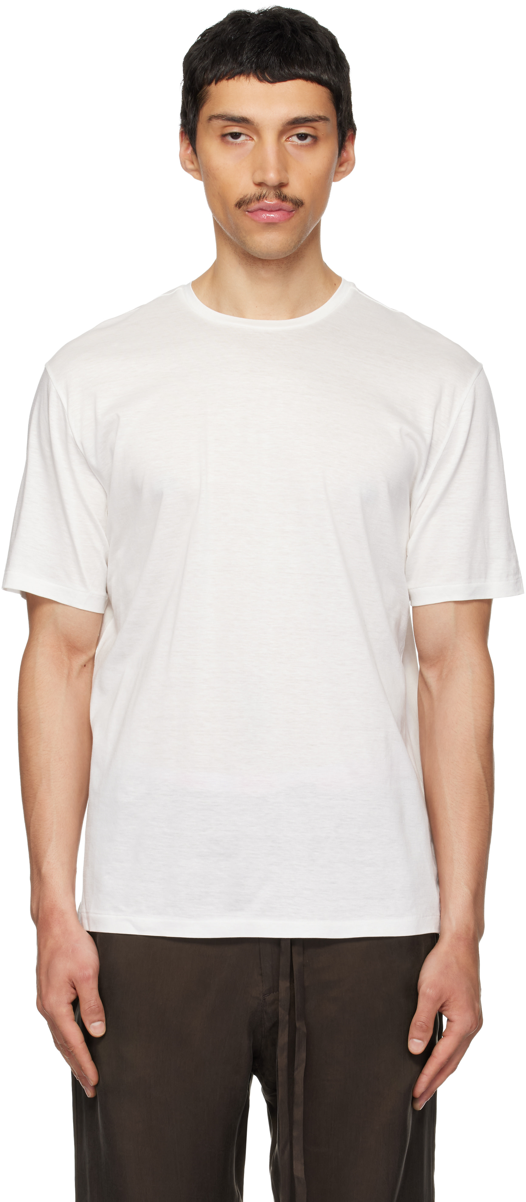 POST ARCHIVE FACTION (PAF): White Vacation Archive T-shirt | SSENSE