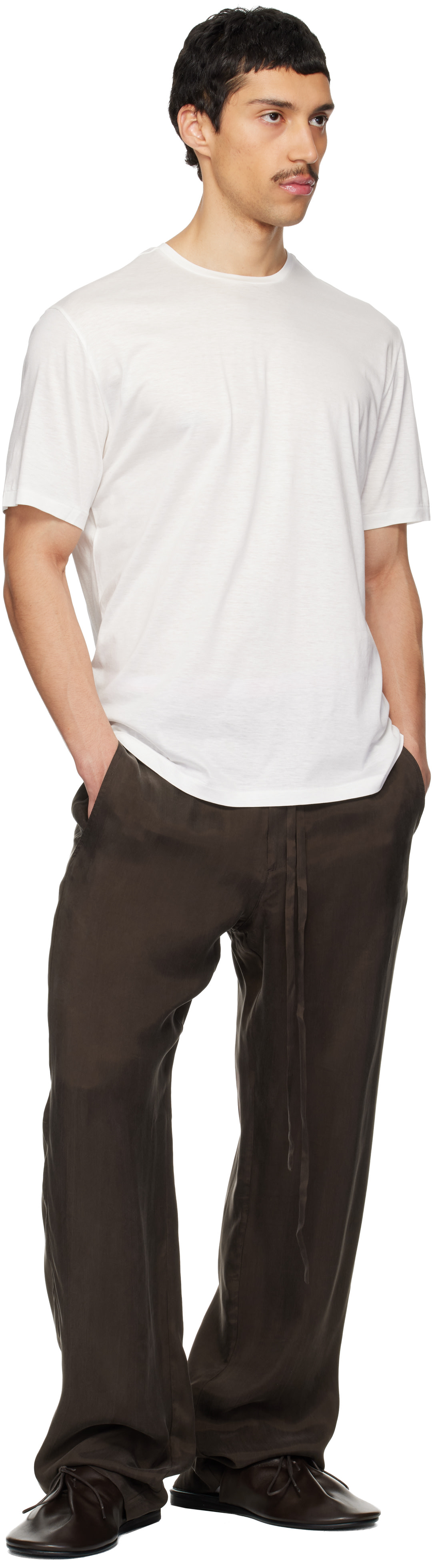POST ARCHIVE FACTION (PAF): White Vacation Archive T-shirt | SSENSE