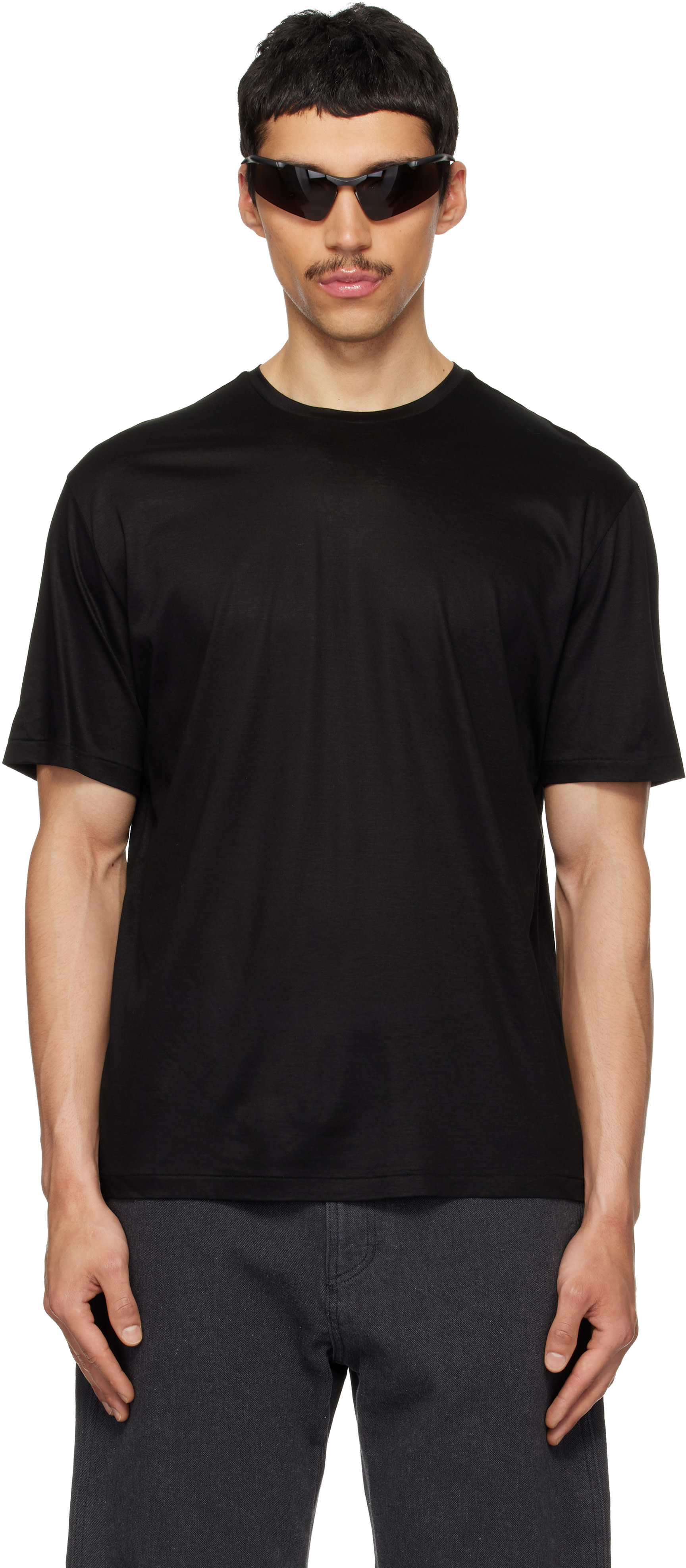 POST ARCHIVE FACTION (PAF): ブラック Vacation Archive Tシャツ
