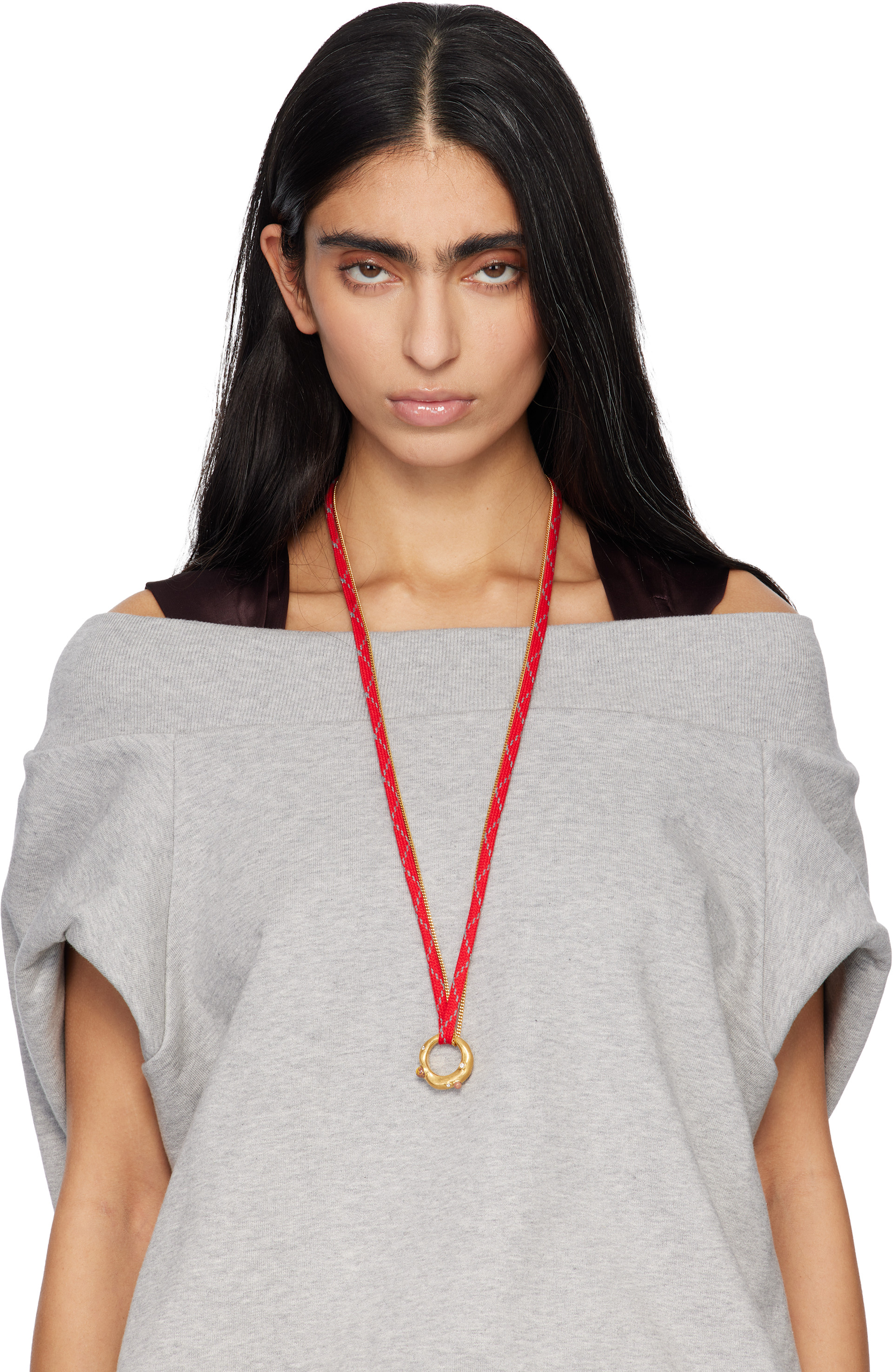 Dries Van Noten: Shoelace Necklace | SSENSE