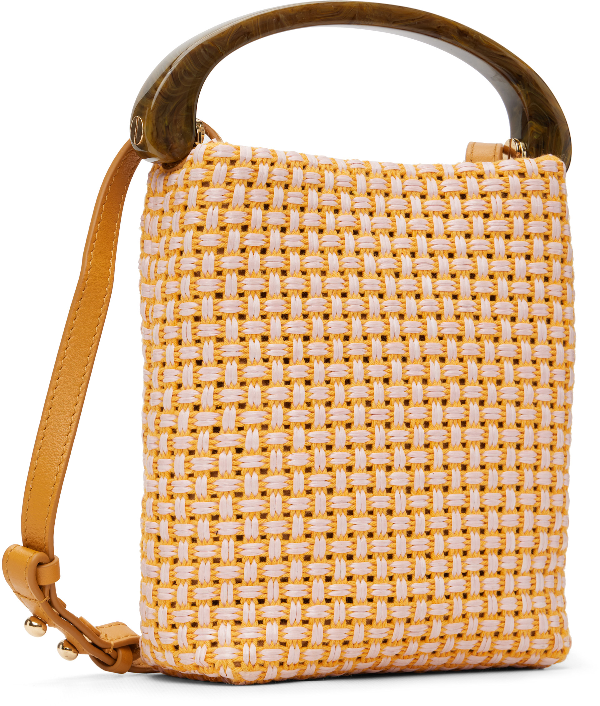 Dries Van Noten: Yellow Micro Bag | SSENSE