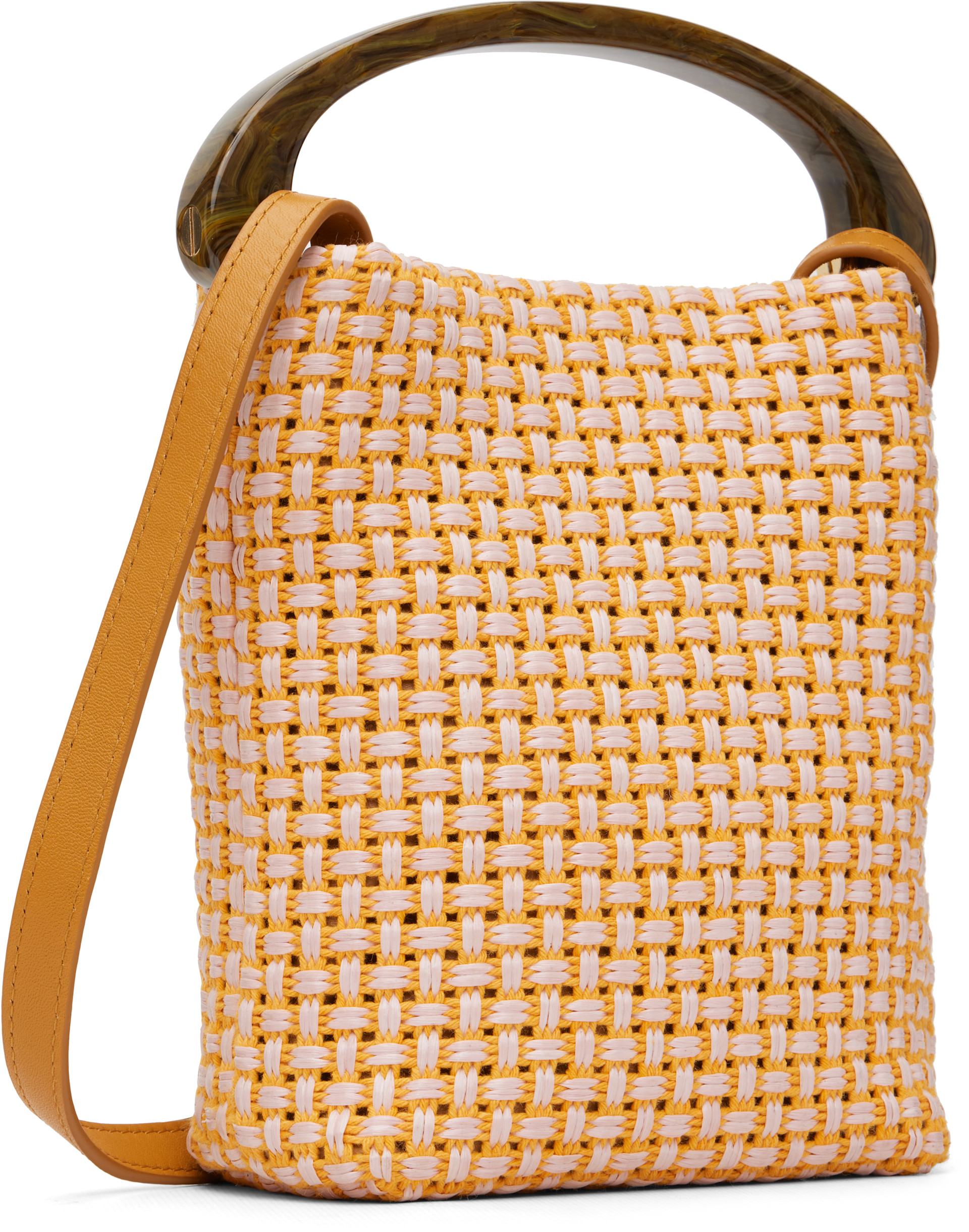 Dries Van Noten: Yellow Micro Bag | SSENSE