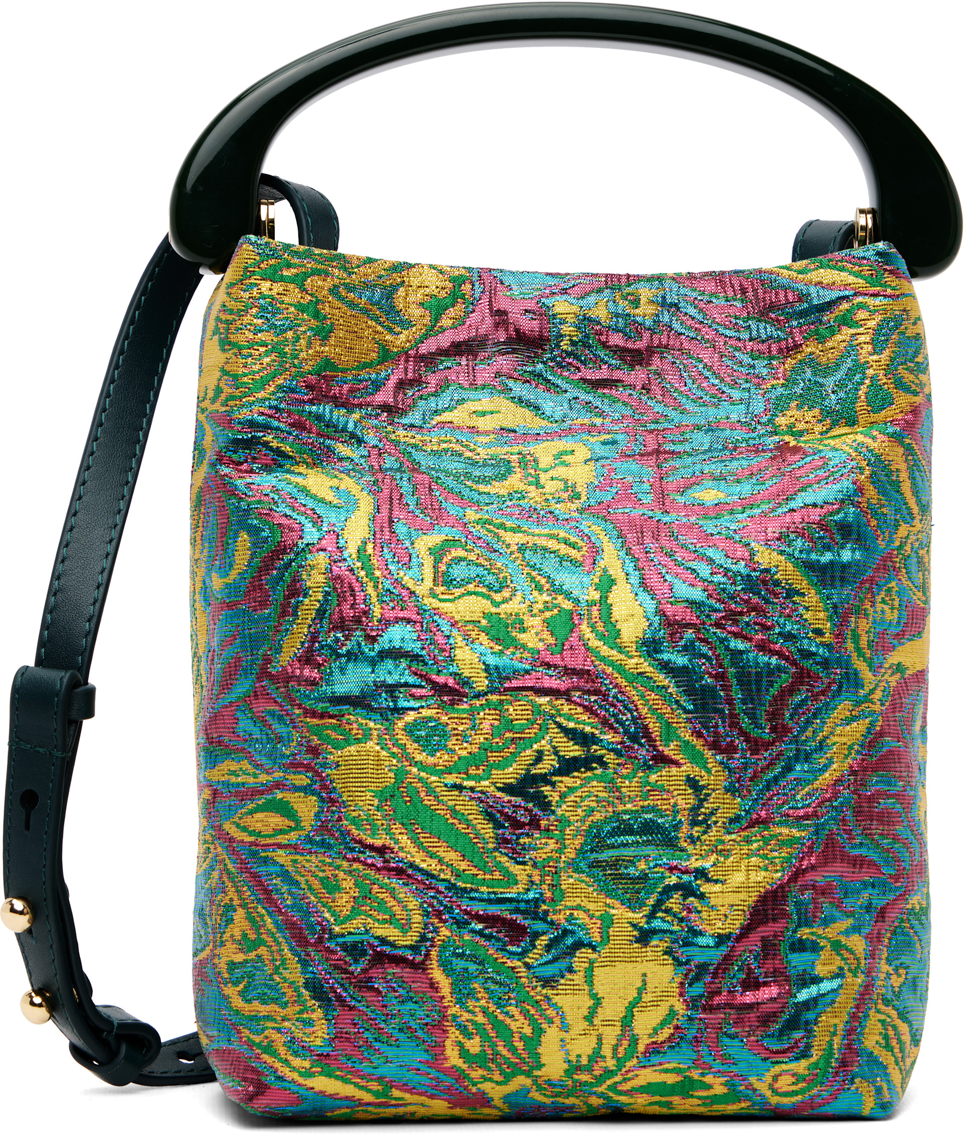 Dries Van Noten - Sac multicolore à motif fleuri