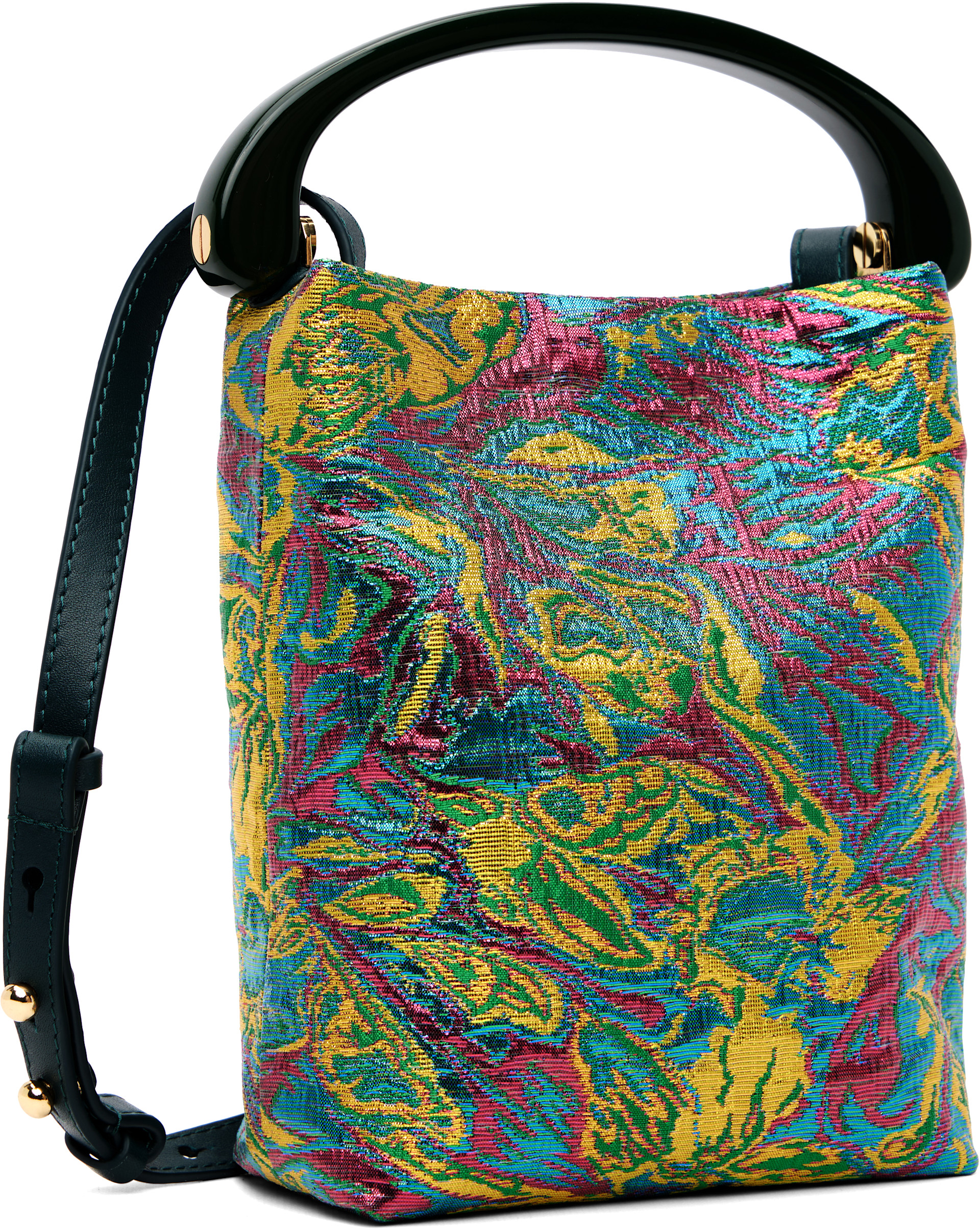 Dries Van Noten - Sac multicolore à motif fleuri