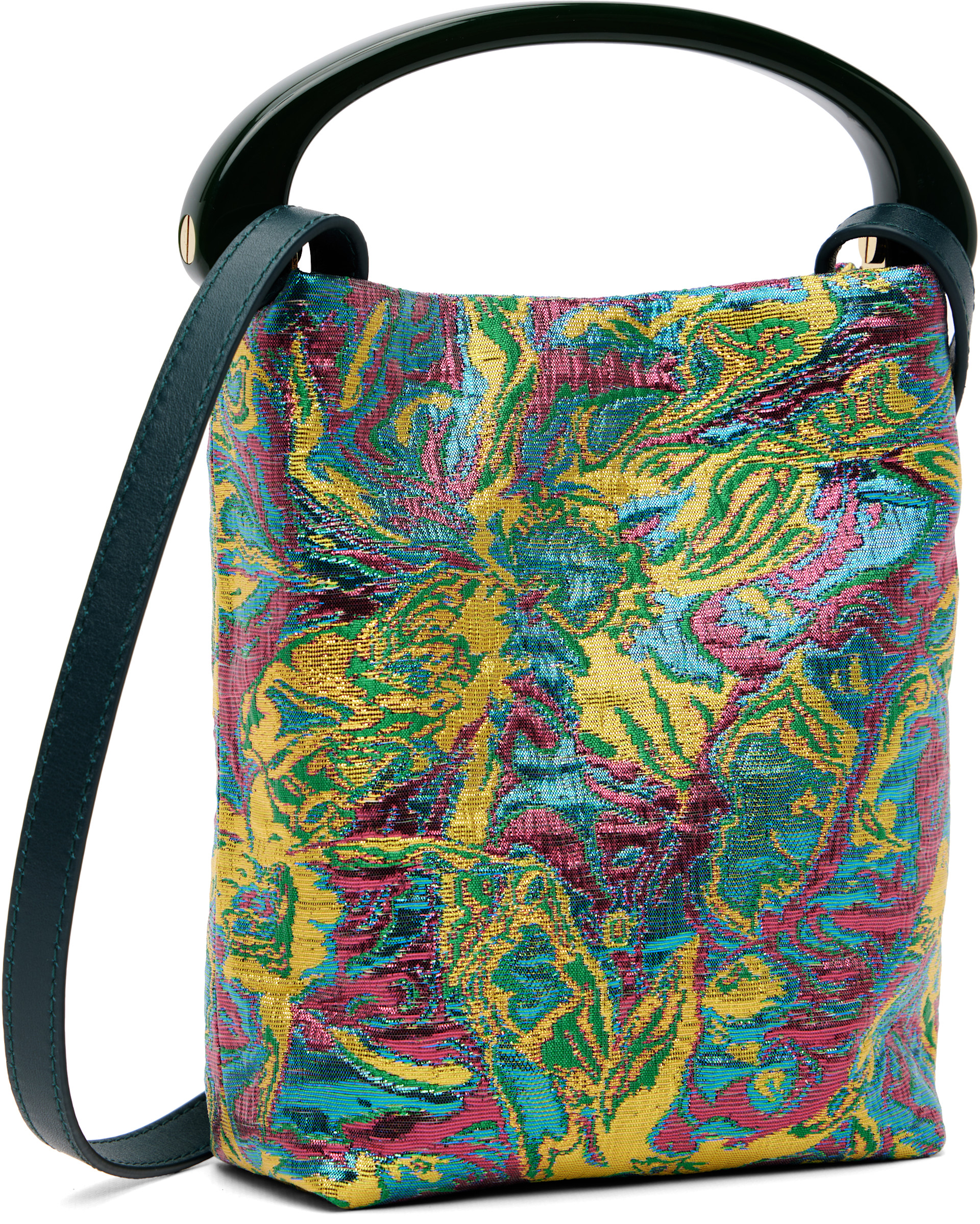 Dries Van Noten - Sac multicolore à motif fleuri