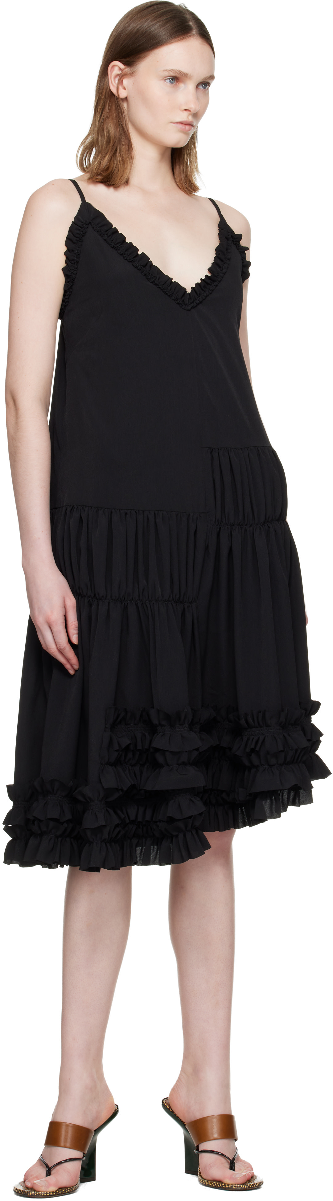 mini black strapless dress Women's Tie It Together Velvet Draped Tie Panel | Size: M attribute:embellishments:Ruching The bodice has boning Size:Size Range - 7 Goddiva One Shoulder Evening
