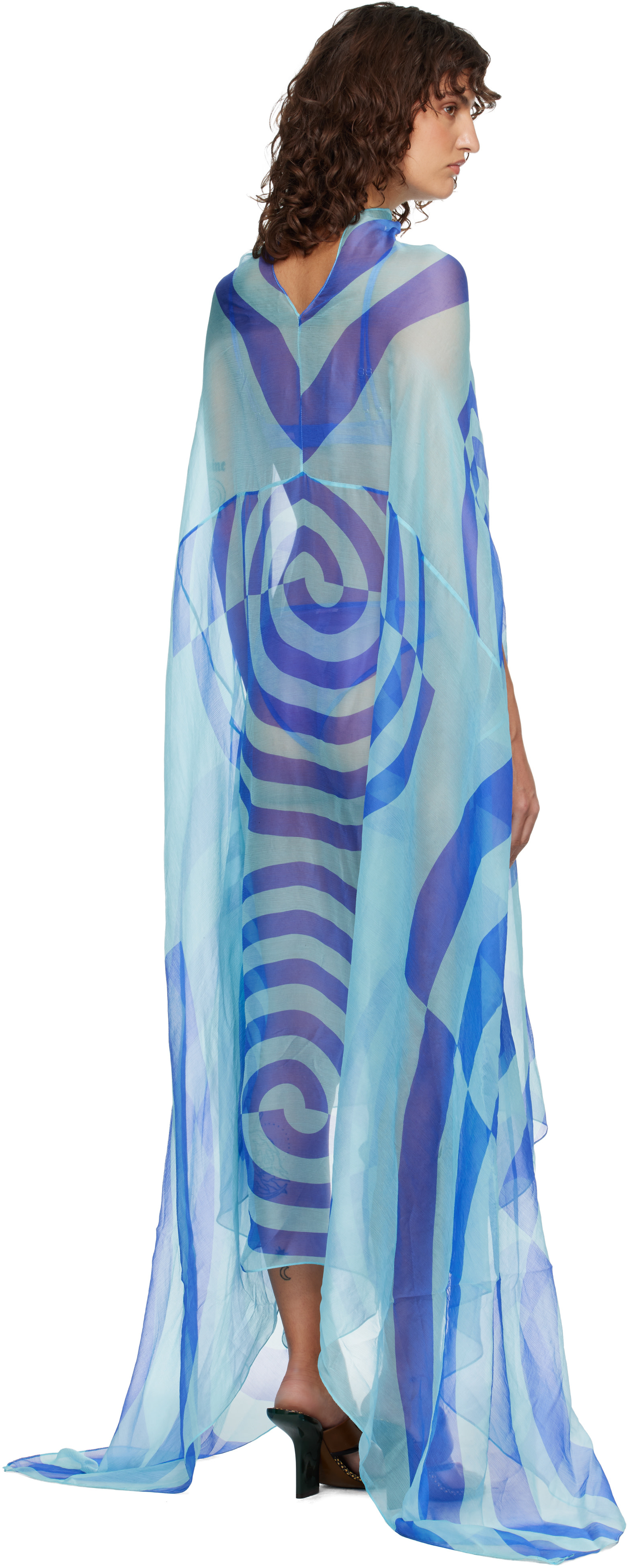 knee length dresses for ladies Daring Long Dress | DRIES VAN NOTEN
