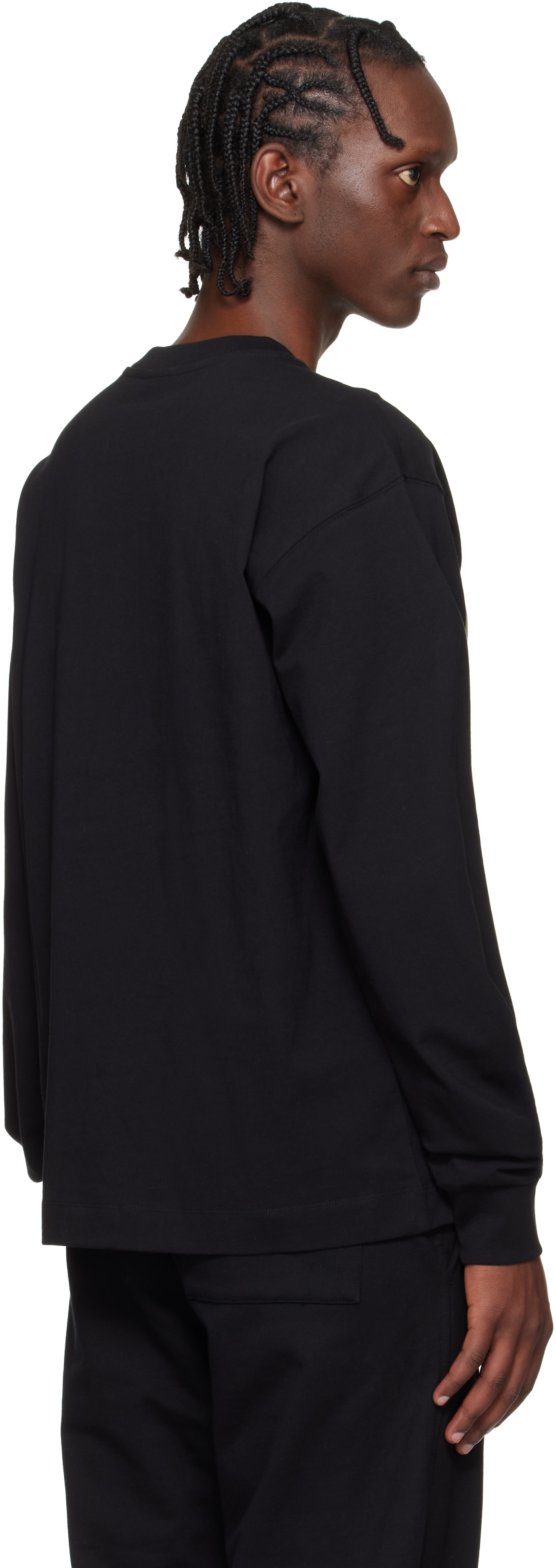 Dries Van Noten: Black Floral T-shirt | SSENSE