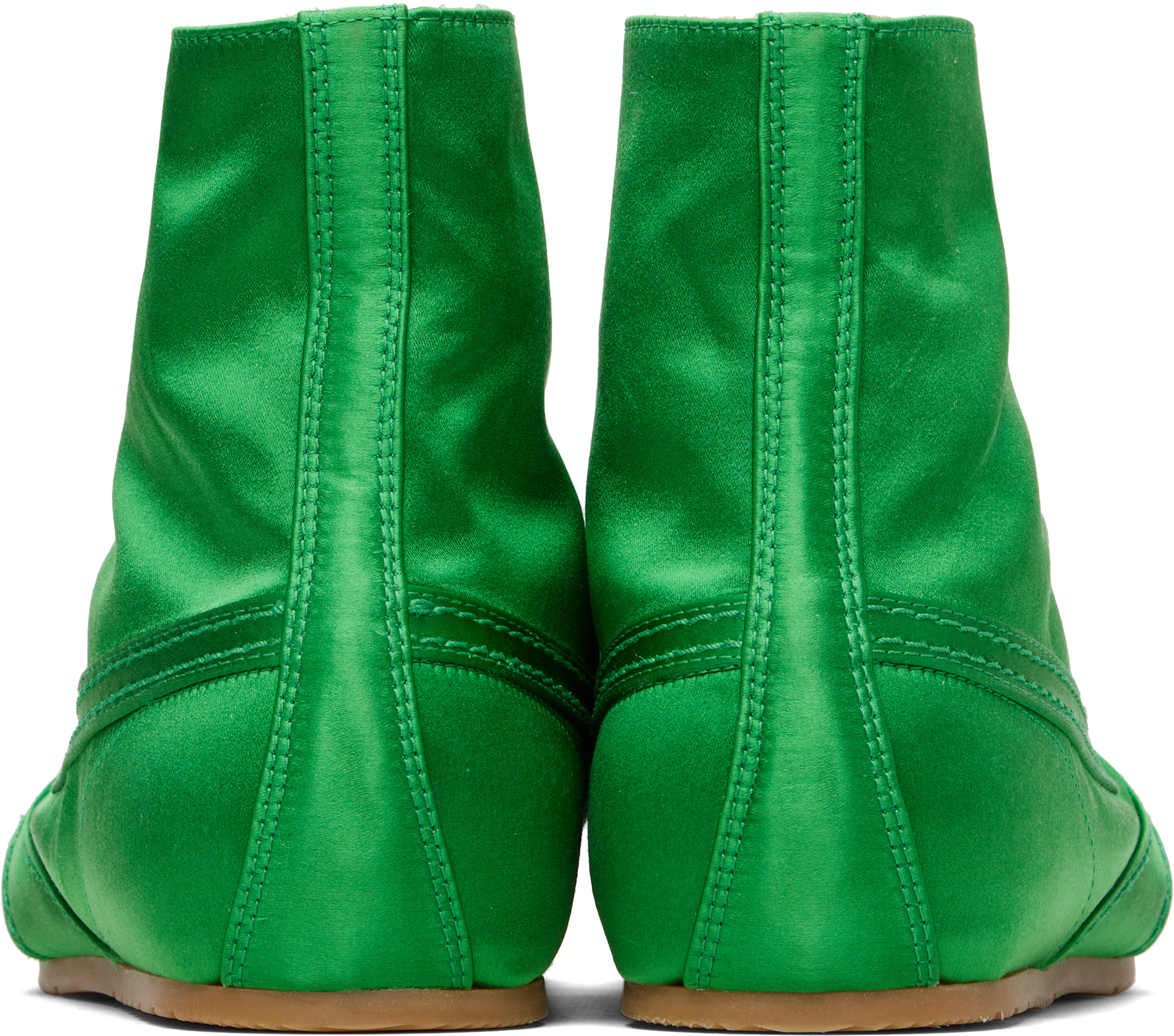 DRIES VAN NOTEN ブーツカットコーデュロイパンツ29 Leather knee-high boots in black - Dries Van Noten | Mytheresa
