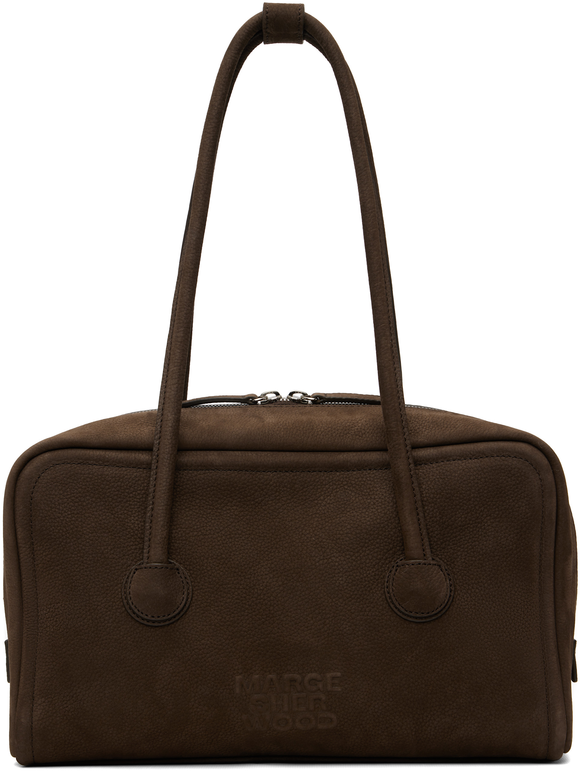 MARGESHERWOOD: Brown Soft Boston Bag | SSENSE