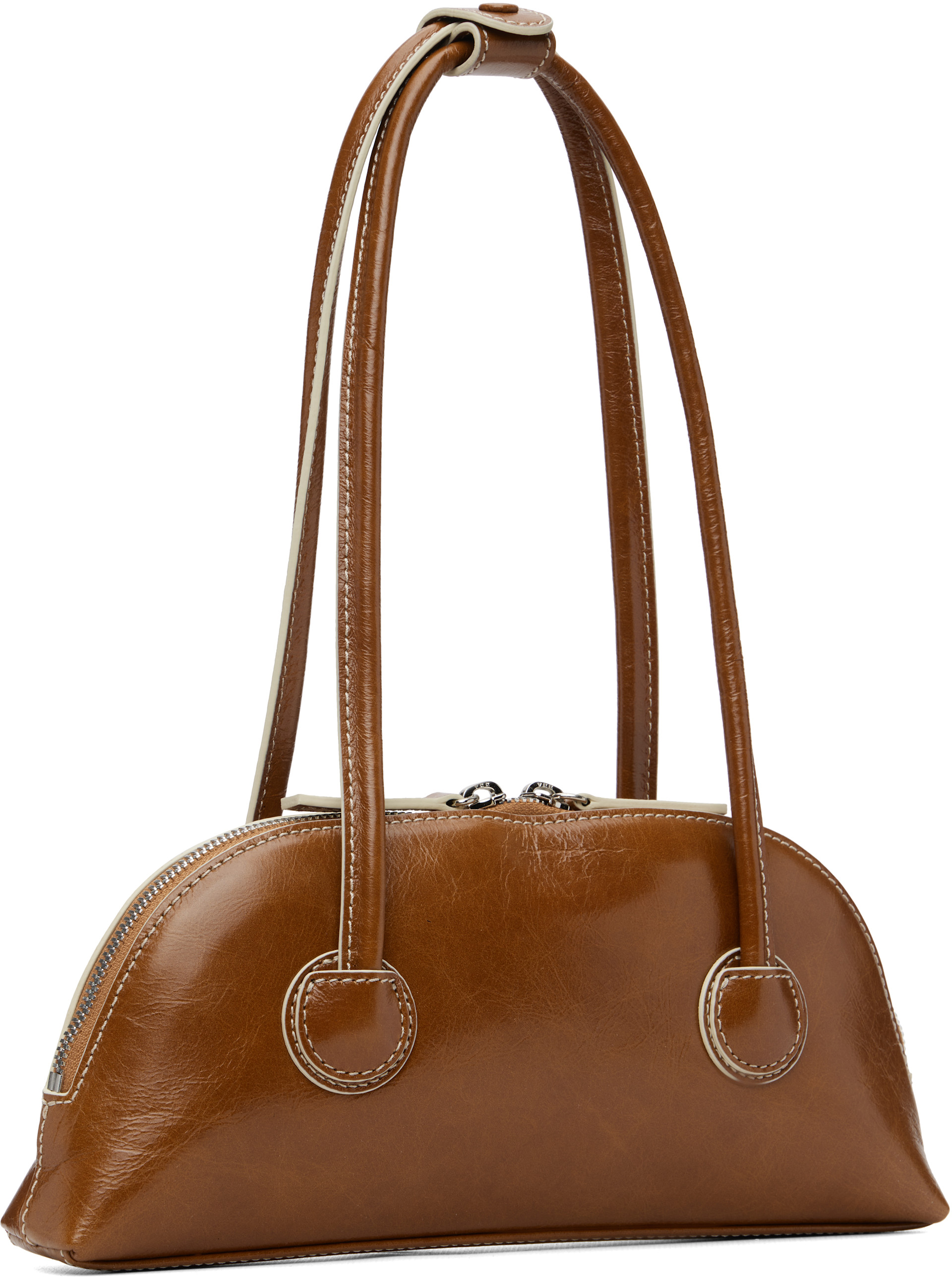 MARGESHERWOOD: Brown Bessette Shoulder Bag | SSENSE