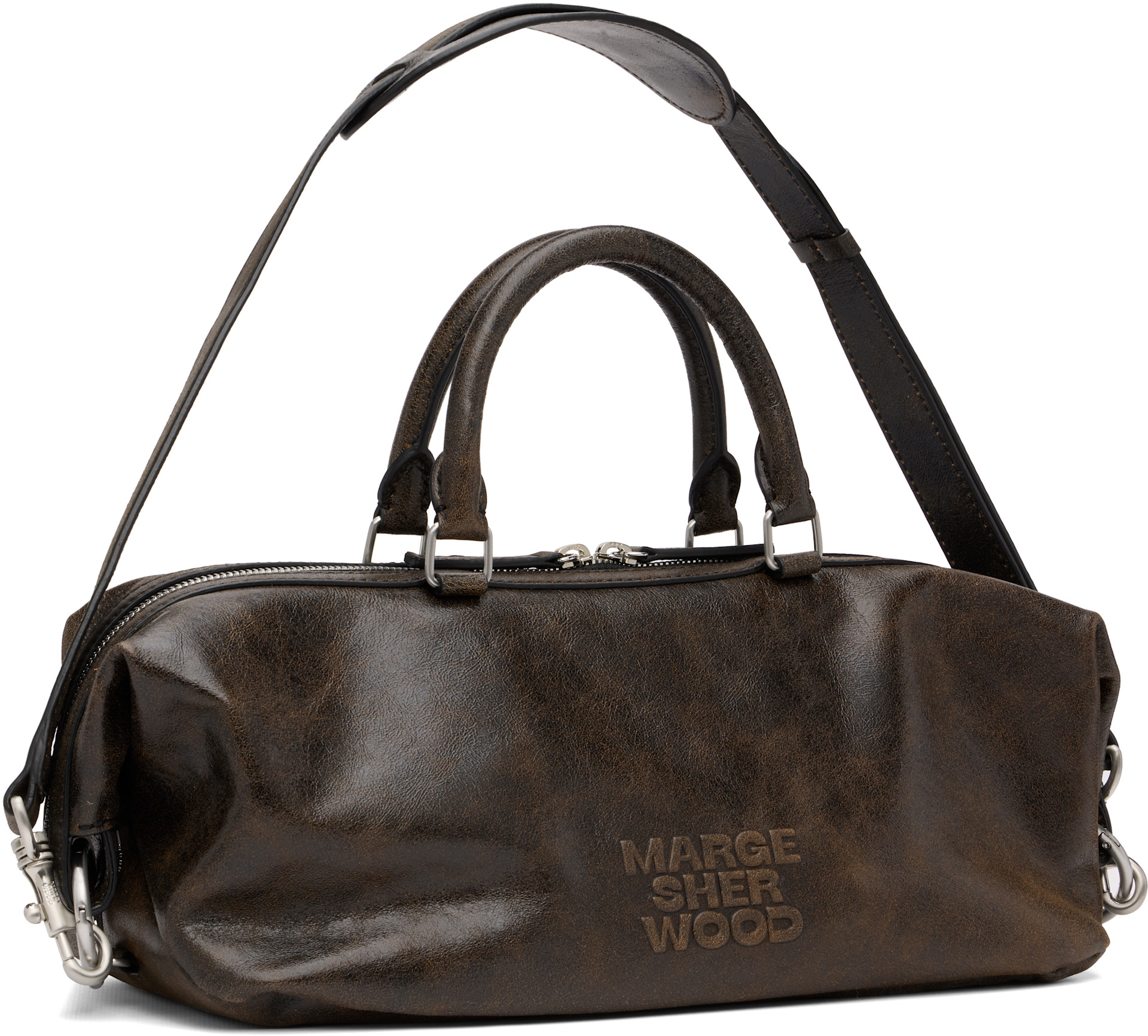 MARGESHERWOOD - Sac horizontal Dumpling brun