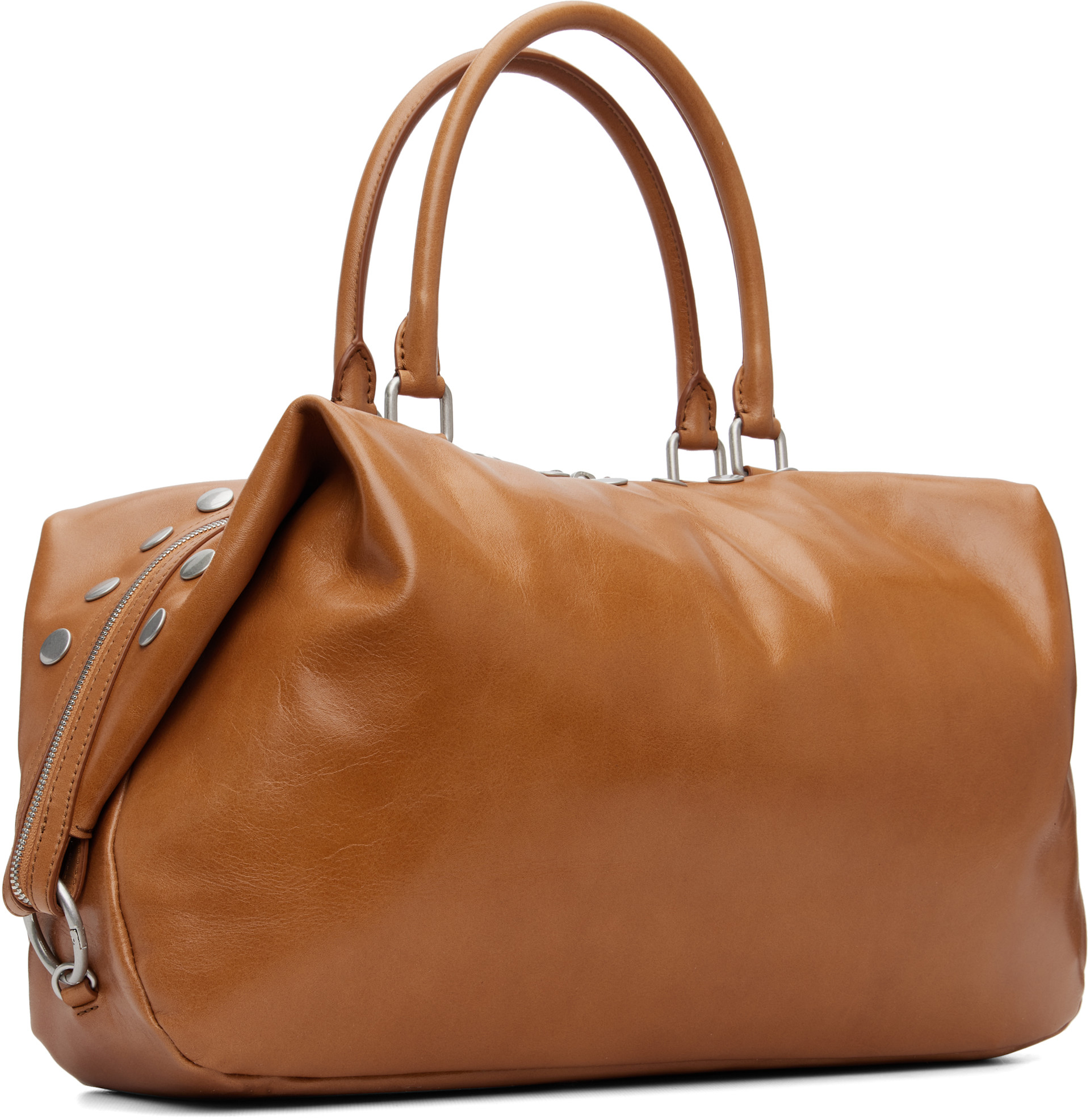 MARGESHERWOOD - Brown Dumpling Stud Bag