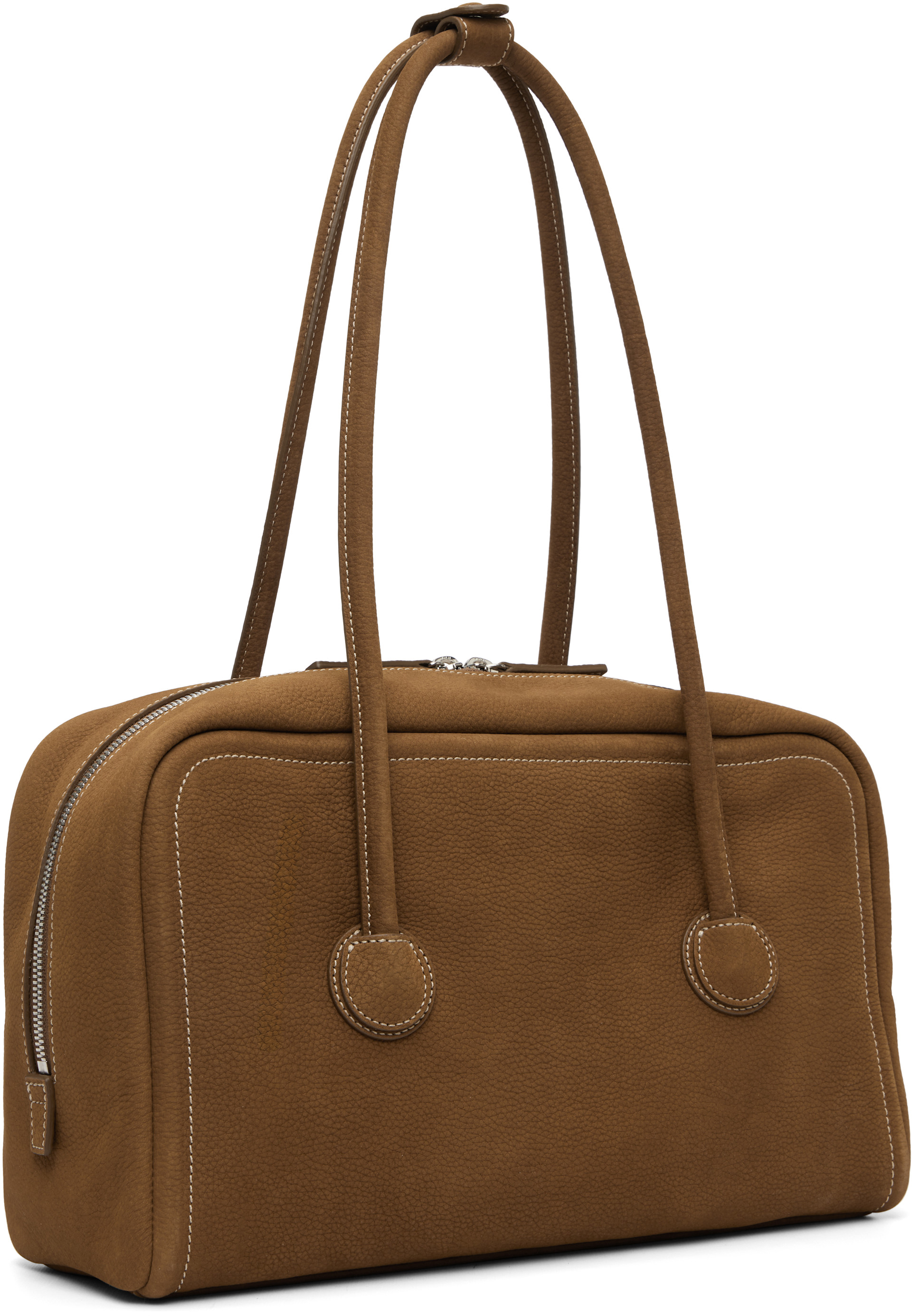 バッグ MARGESHERWOOD BAG MARGESHERWOOD: Brown Soft Boston Bag | SSENSE