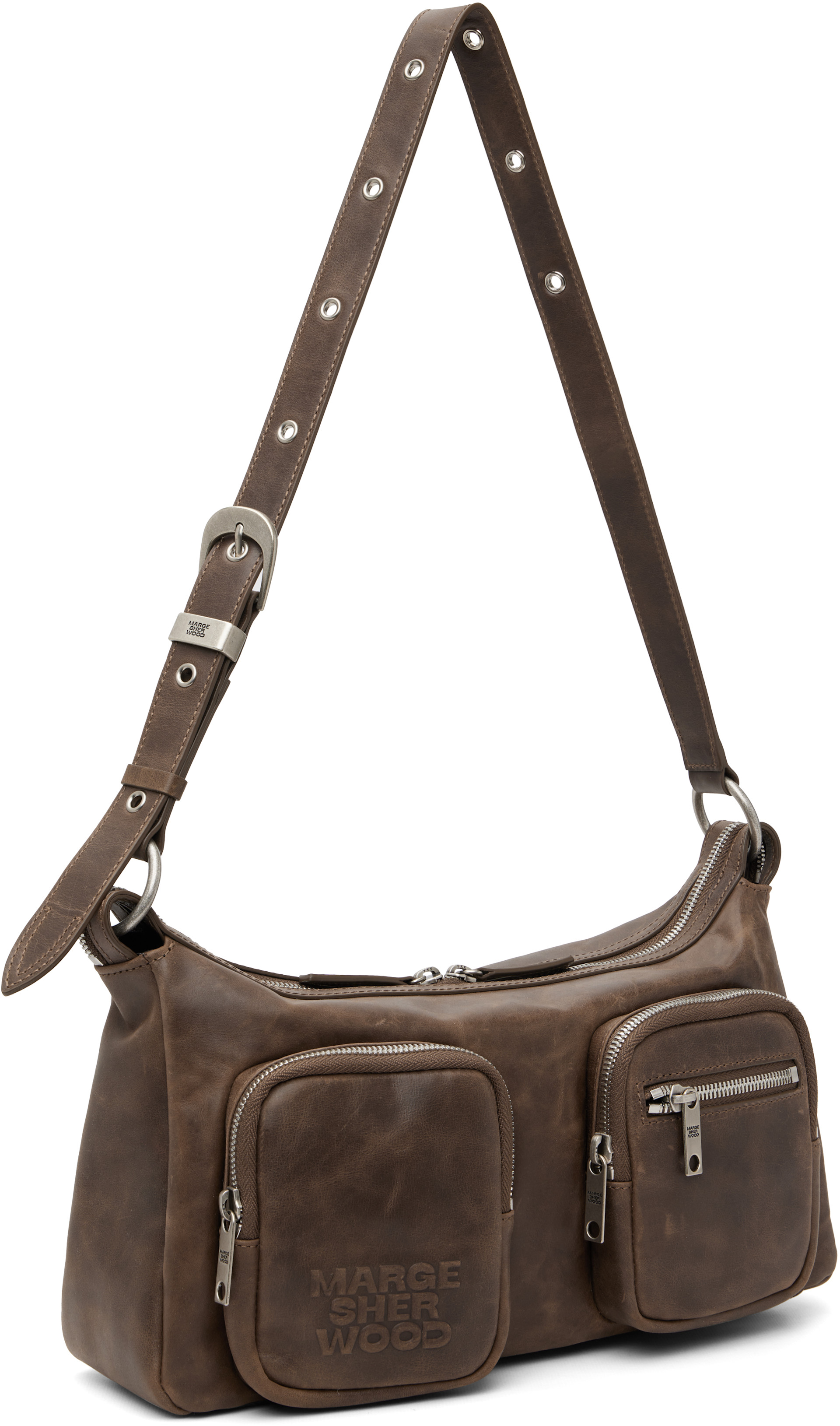 MARGESHERWOOD: Brown OUTPOCKET Bag | SSENSE