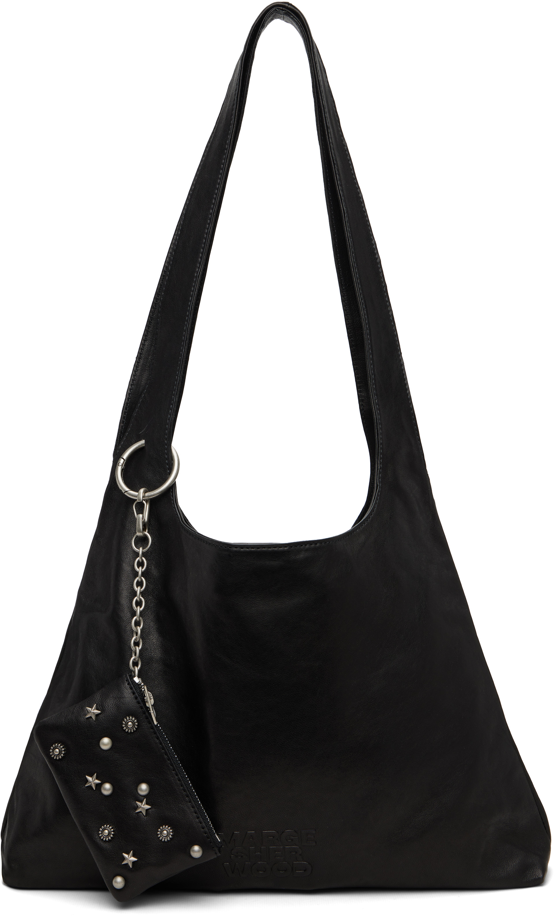 MARGESHERWOOD: Black Halter Large Bag | SSENSE