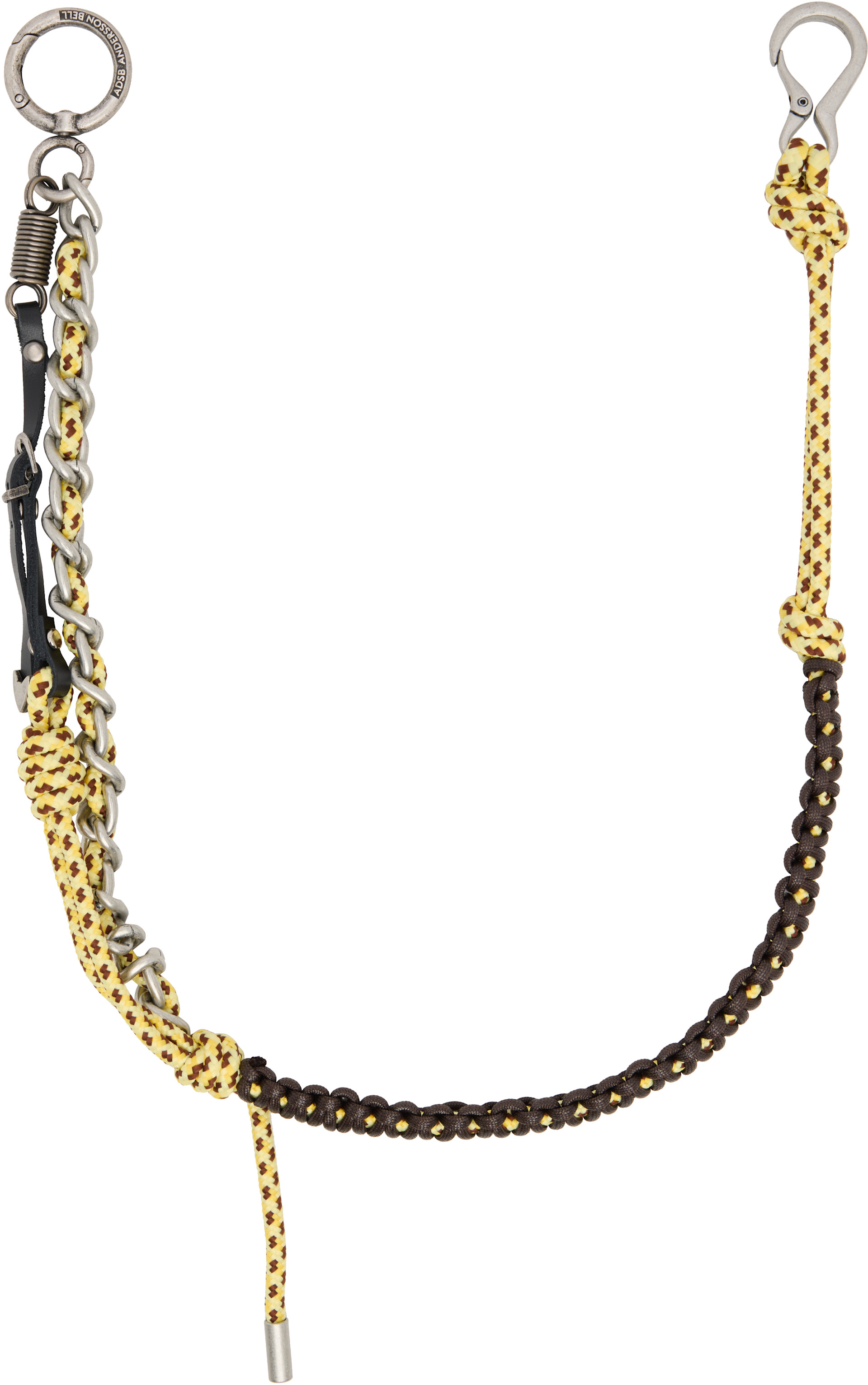 Andersson Bell - Yellow & Brown Antidote Handcrafted Keychain