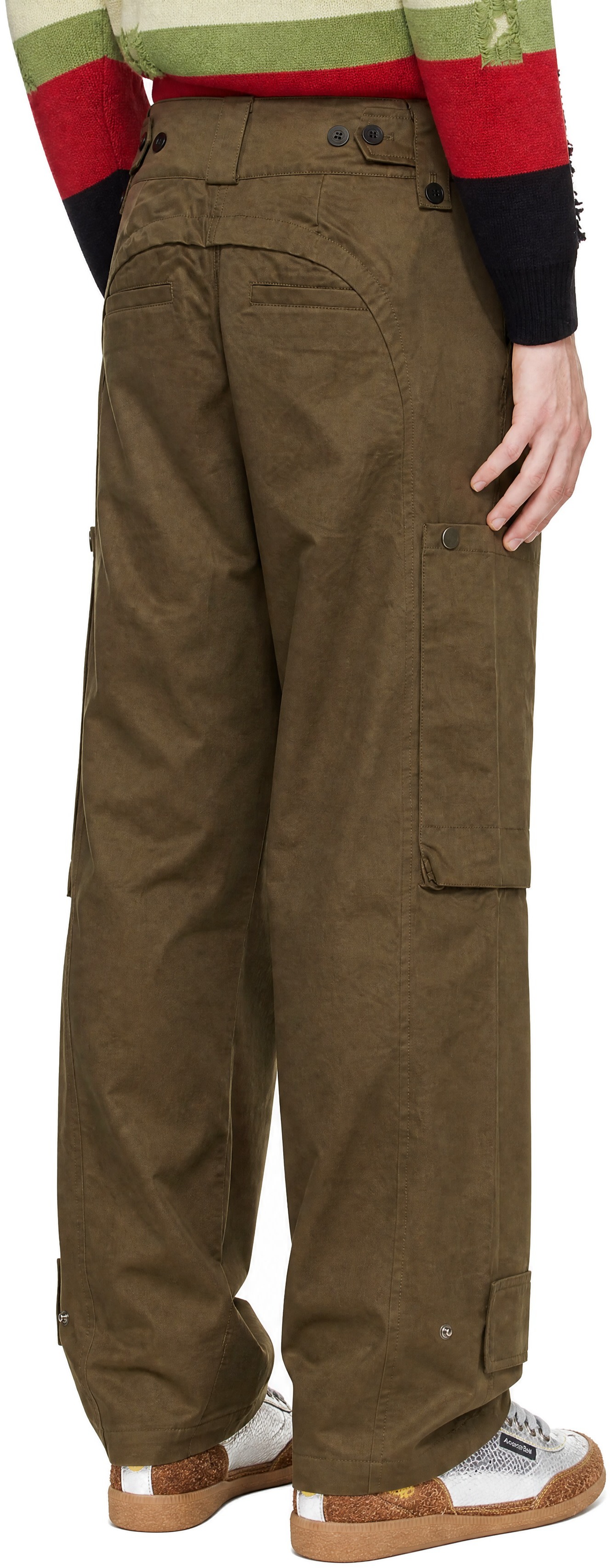 Andersson Bell - Khaki Utility Cargo Pants