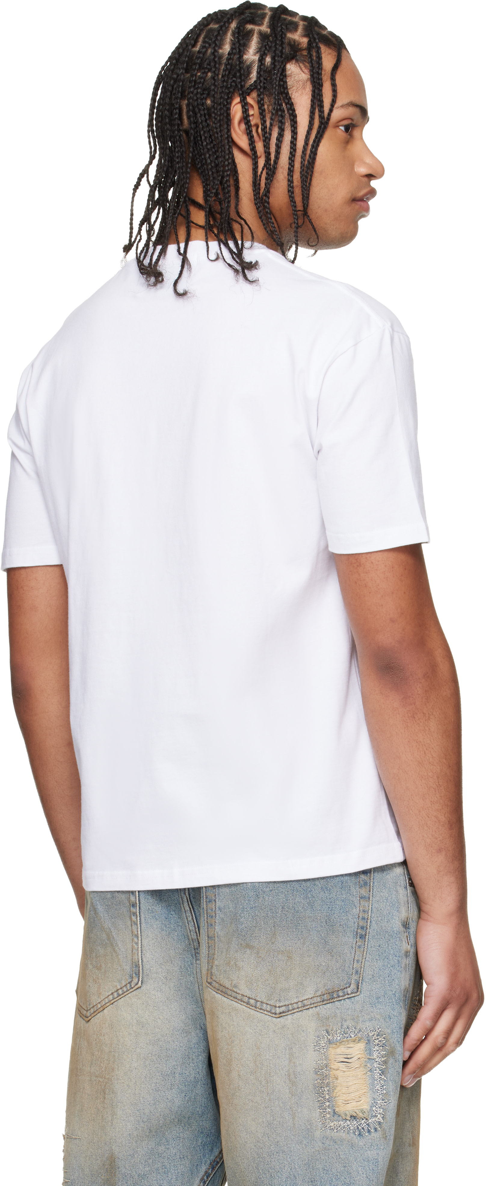 Andersson Bell - ホワイト Essential Heart Tシャツ