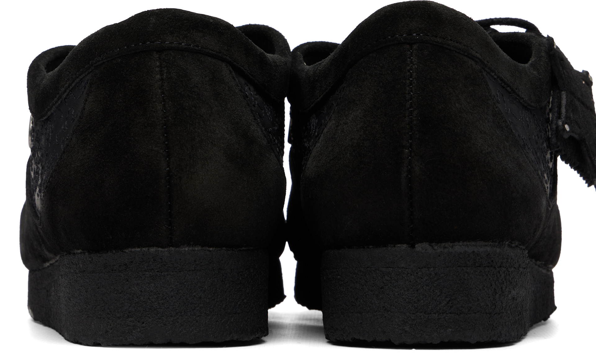 Andersson Bell: Black Clarks Originals Edition Wallabee Derbys 