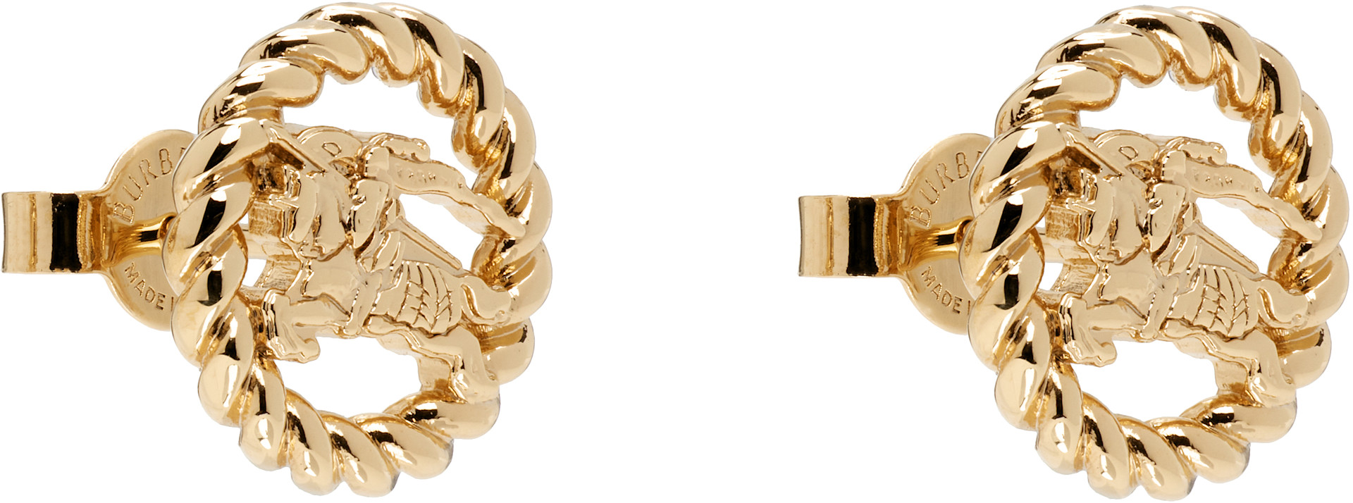 Burberry - EKD Stud Earrings
