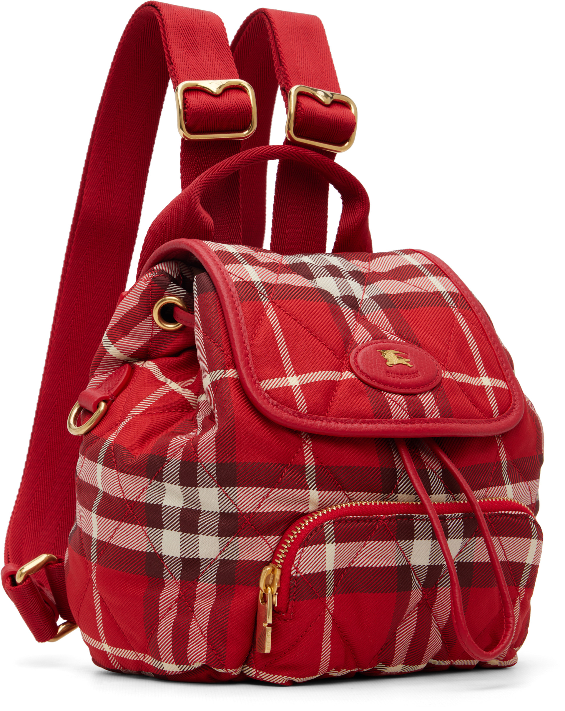 burberry mini backpack Sand beige Horseshoe making it a statement piece Buy Burberry Vintage Check Mini